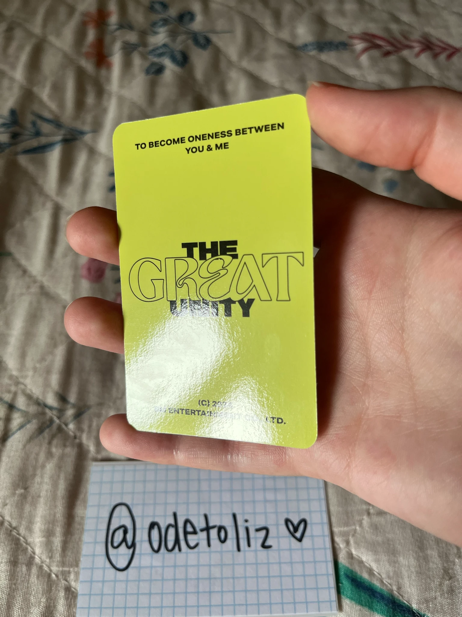 NCT 127 Yuta NCT 127 - Yuta - Neo City: The UNITY (3rd NCT127 Tour) Event photocard set B version listing photo 2