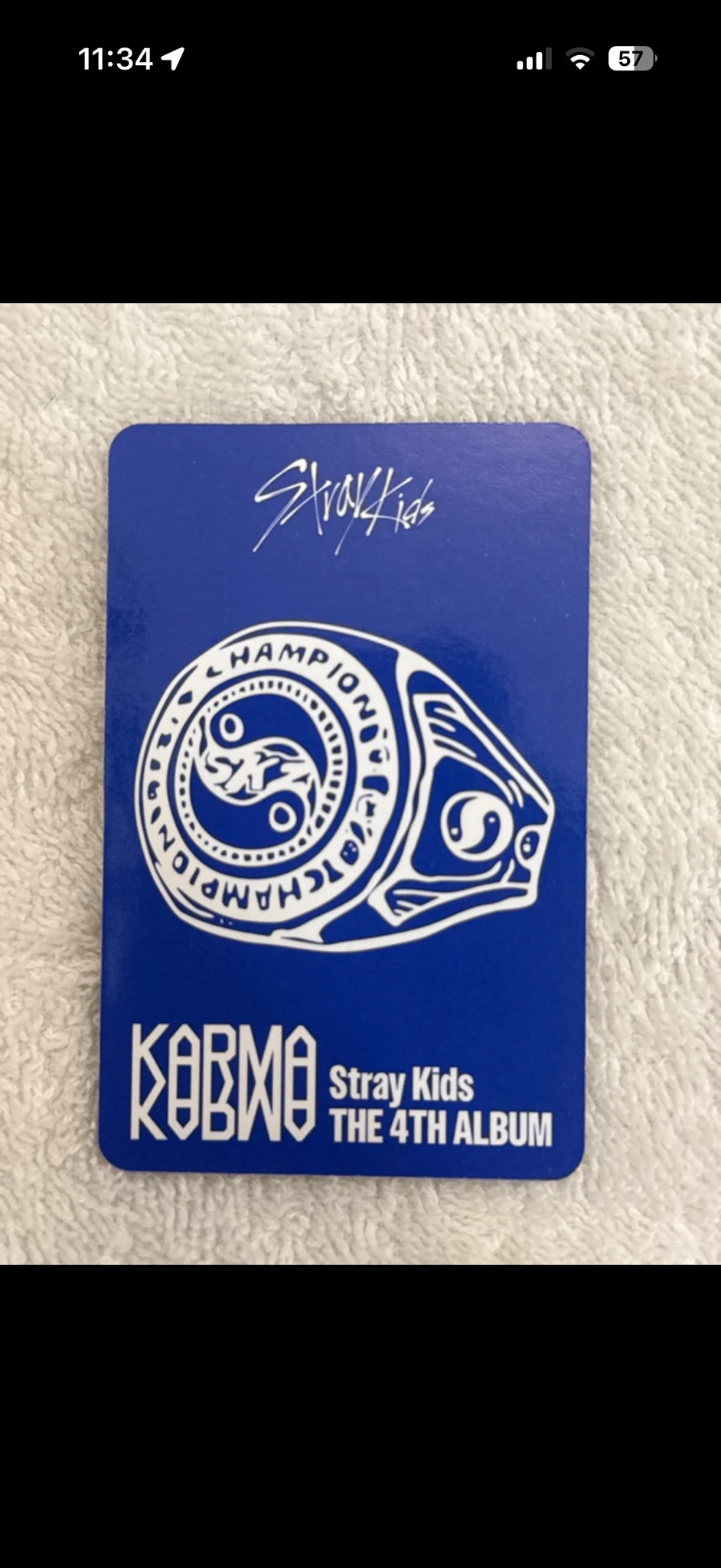 Stray Kids Seungmin Stray Kids - Seungmin - KARMA Album accordion version album photocard first press only listing photo 2