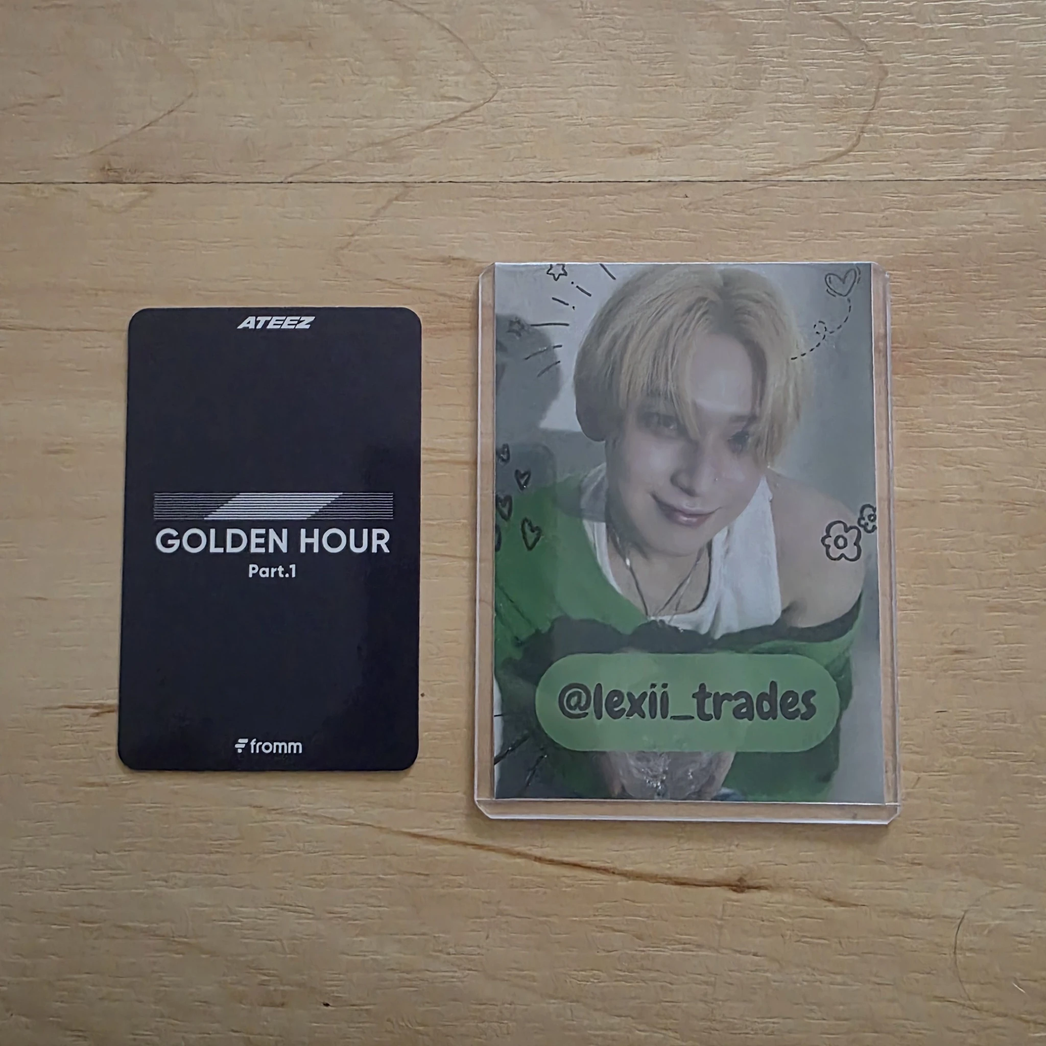 ATEEZ Jongho ATEEZ - Jongho - Golden Hour : Part.1 Album pob (pre-order benefit) digipack version listing photo 2