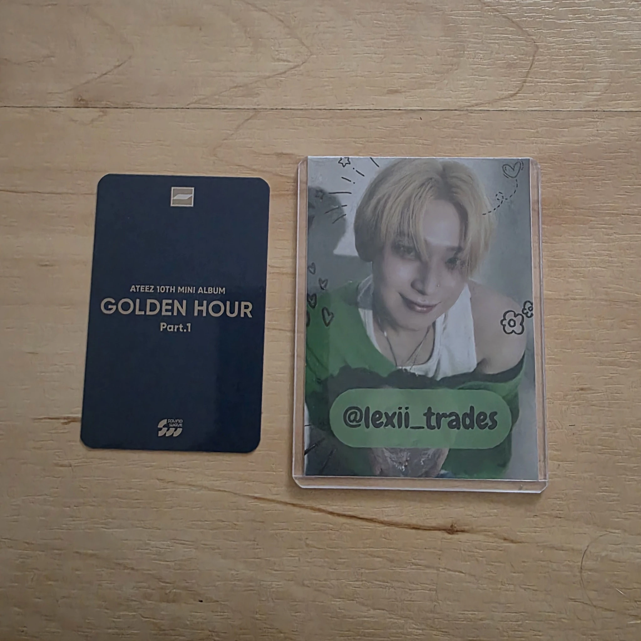ATEEZ Jongho ATEEZ - Jongho - Golden Hour : Part.1 Album lucky draw listing photo 2