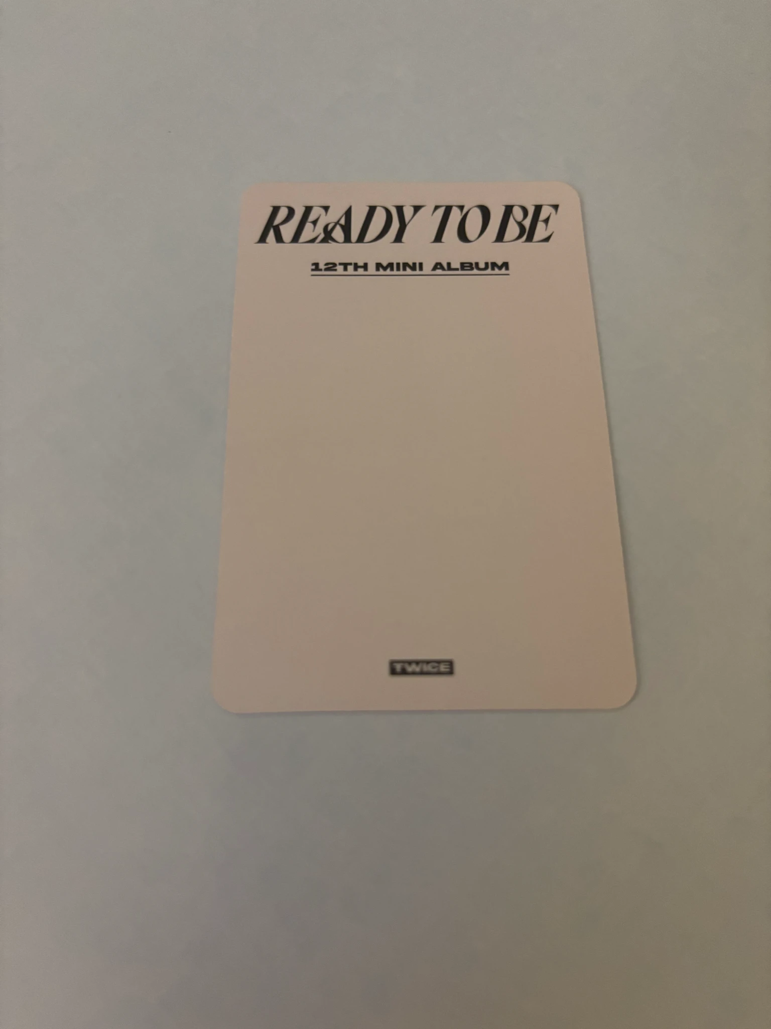 TWICE TWICE-Jeongyeon-Album-READY TO BE listing photo 2