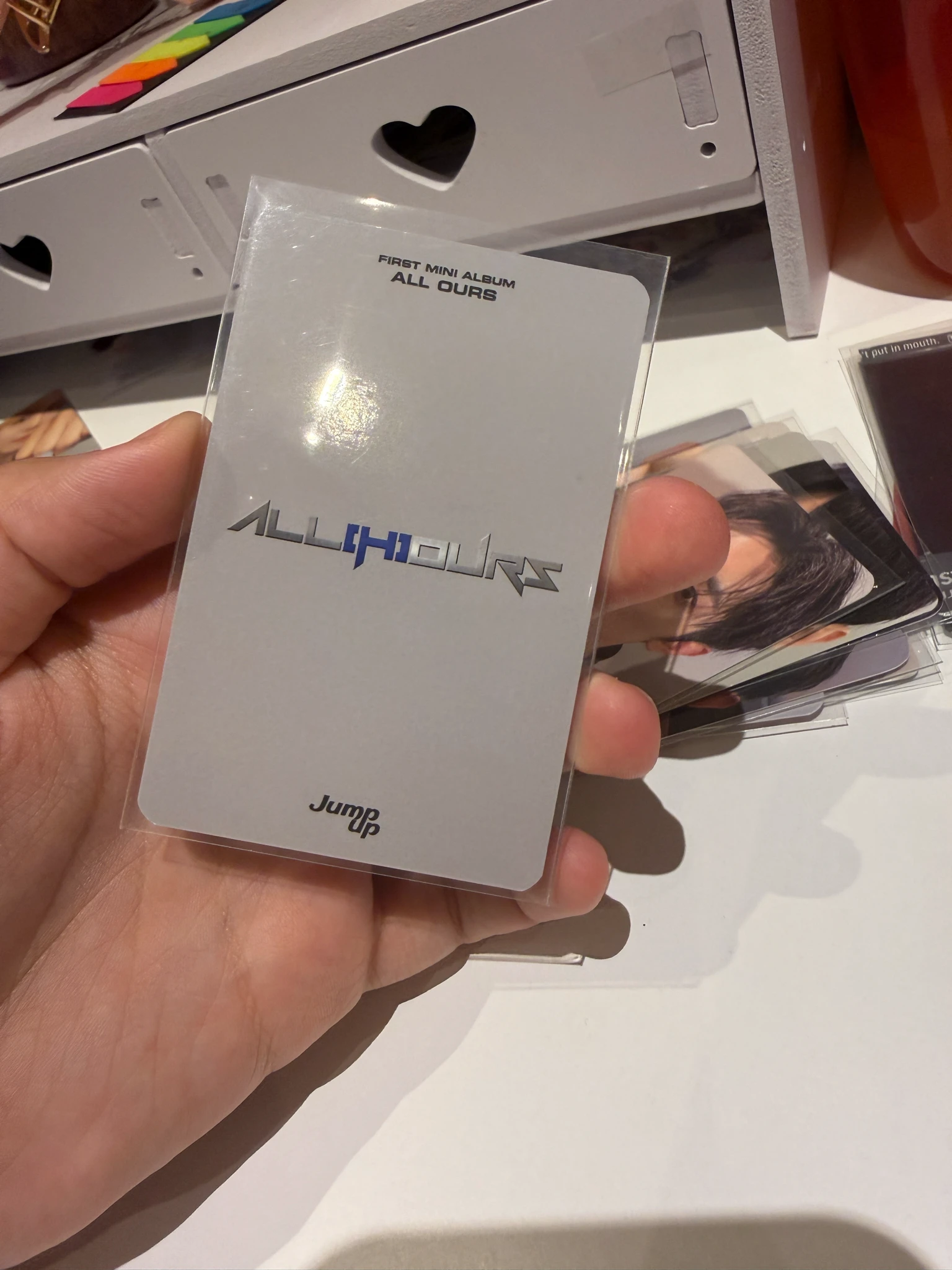 ALL(H)OURS Kunho ALL(H)OURS - Kunho - All Ours Album jump up round 1 fansign listing photo 2