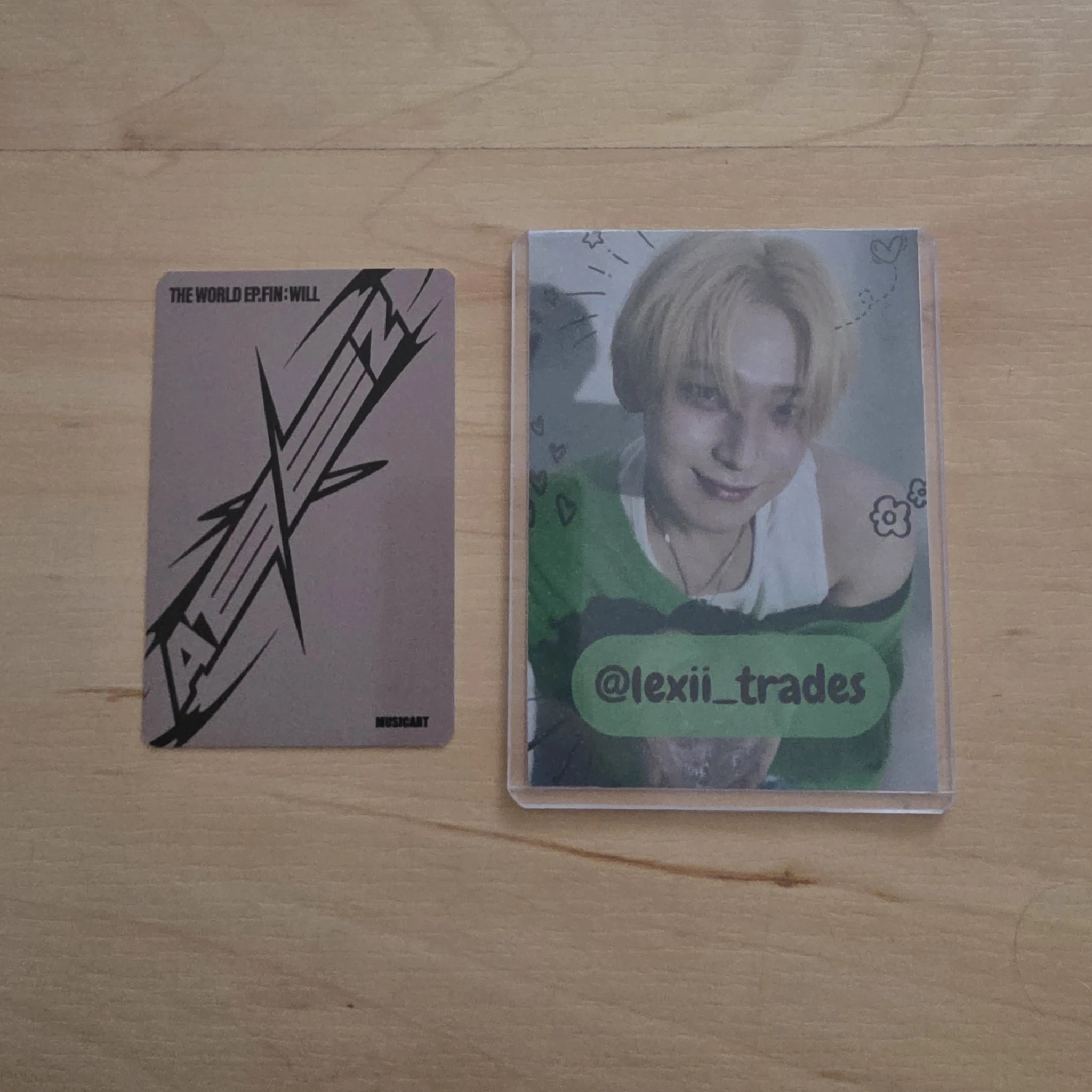 ATEEZ Jongho ATEEZ - Jongho - THE WORLD EP.FIN: WILL Album lucky draw musicart listing photo 2
