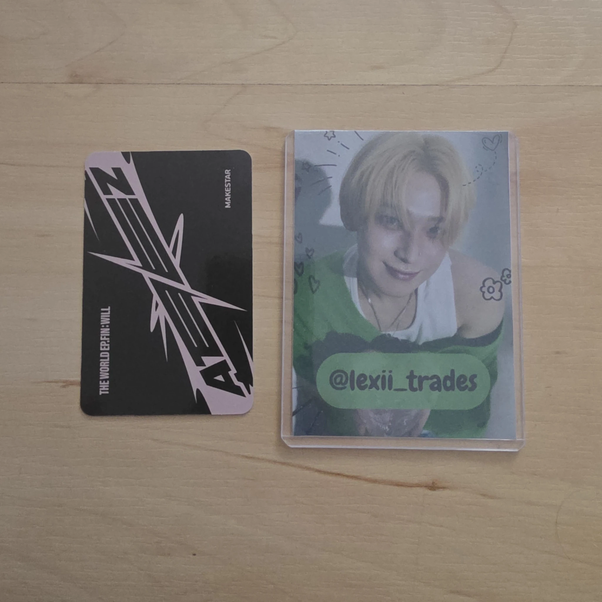 ATEEZ Jongho ATEEZ - Jongho - THE WORLD EP.FIN: WILL Album pob (pre-order benefit) makestar listing photo 2