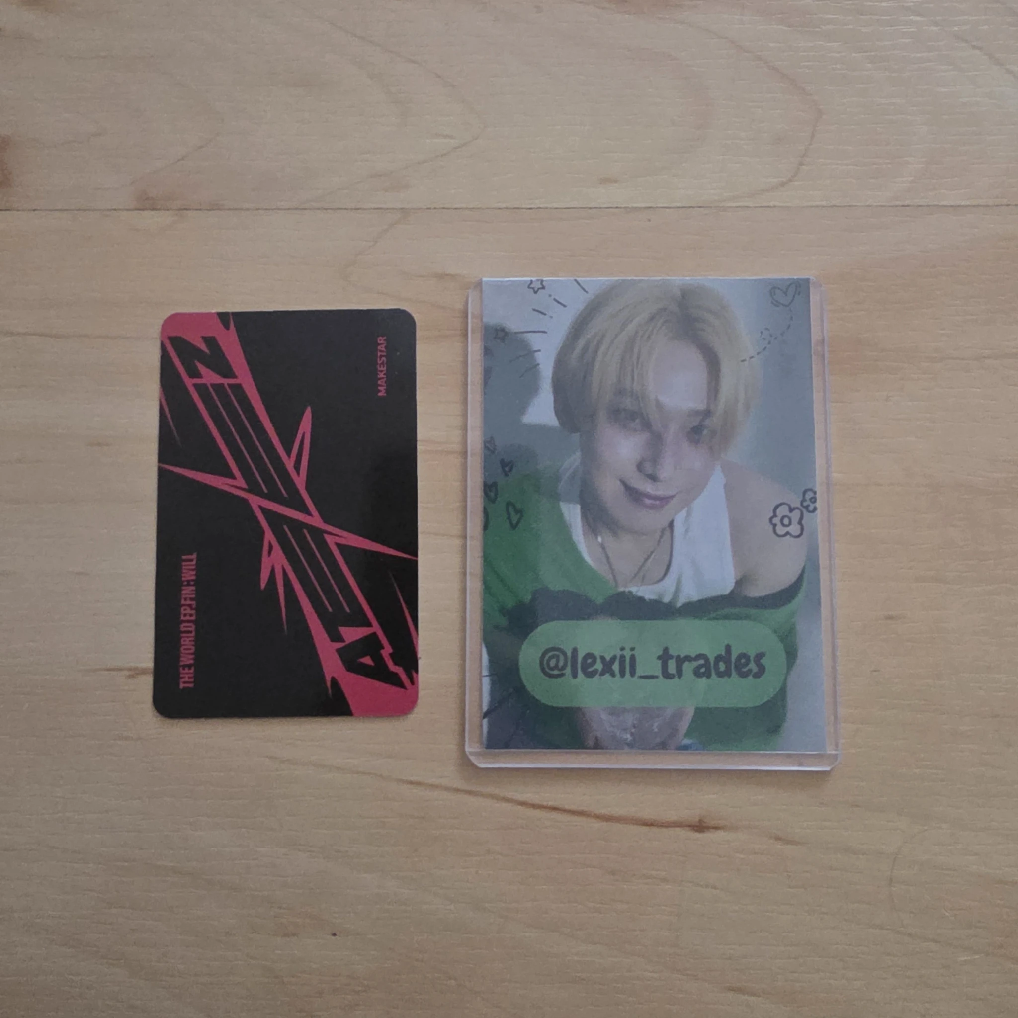 ATEEZ Jongho ATEEZ - Jongho - THE WORLD EP.FIN : WILL Album makestar pob (pre-order benefit) round 2 listing photo 2