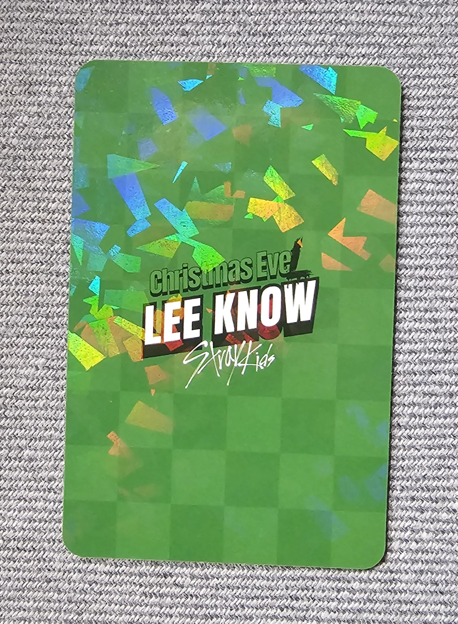 Stray Kids Lee Know Stray Kids - Lee Know - Christmas EveL Album album photocard glitter ver. glitter listing photo 2