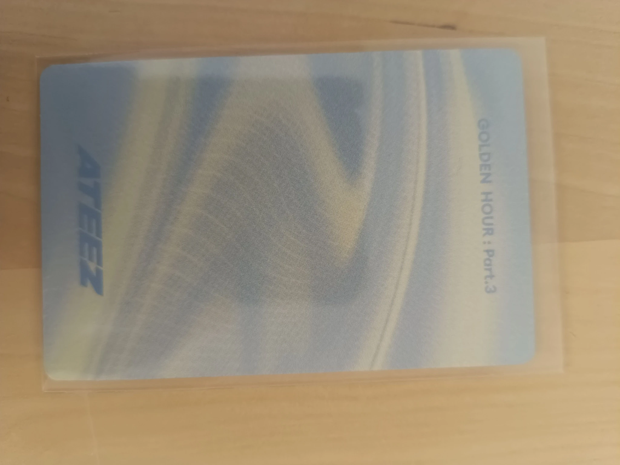 ATEEZ Yeosang ATEEZ - Yeosang - Golden Hour : Part.3 Album poca album album photocard version 1 listing photo 2