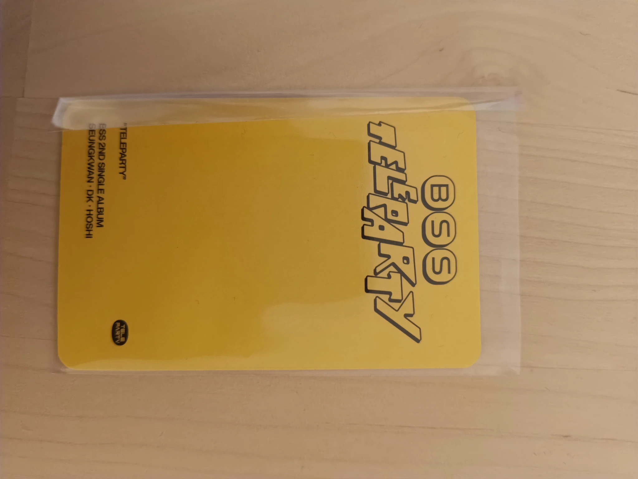 SEVENTEEN DK SEVENTEEN - DK - Teleparty Album album photocard bss ga ver. listing photo 2