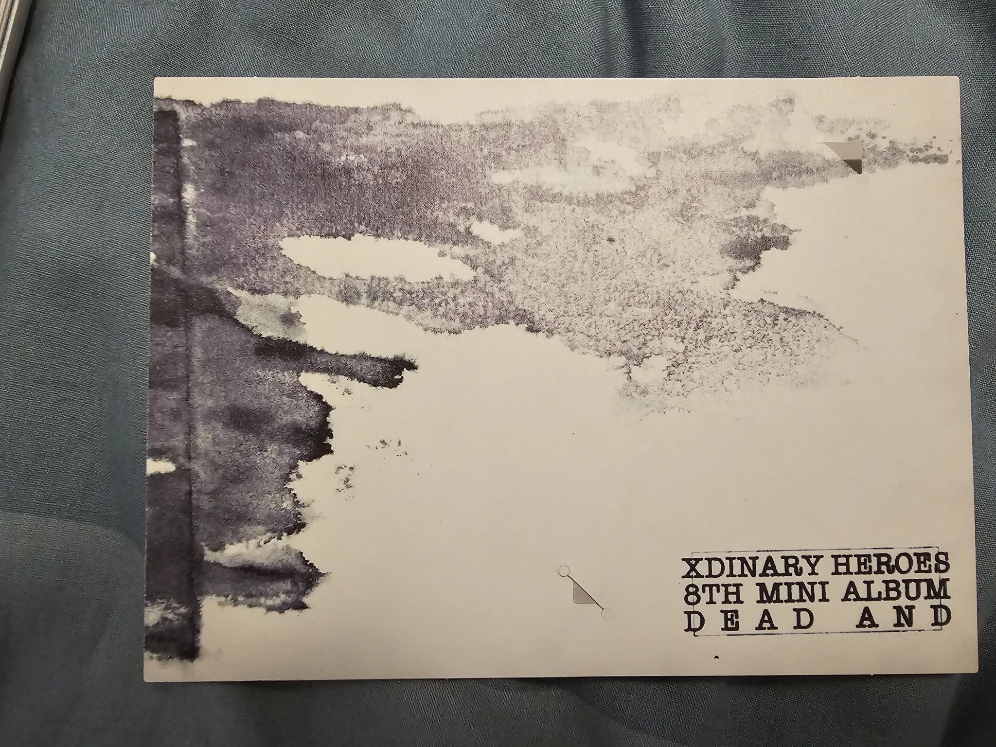 Xdinary Heroes Jun Han Xdinary Heroes - Jun Han - DEAD AND Album postcard polaroid hidden message card listing photo 2