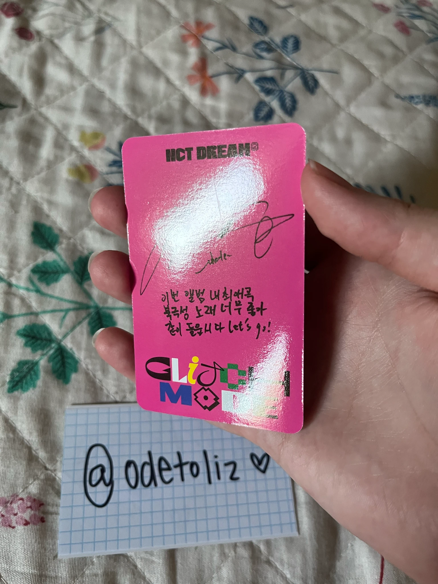 NCT DREAM Chenle NCT DREAM - Chenle - Glitch Mode Album glitch ver. listing photo 2