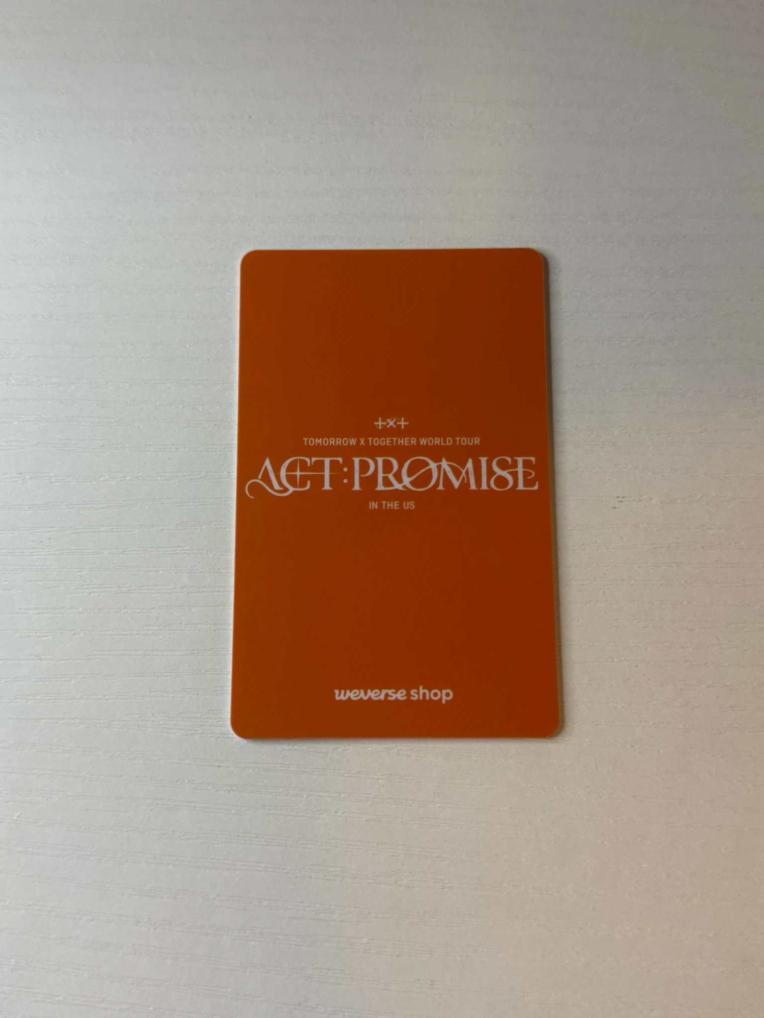 TOMORROW X TOGETHER Huening Kai TOMORROW X TOGETHER - Huening Kai - ACT:PROMISE Event lucky draw (LD) korea japan USA listing photo 2