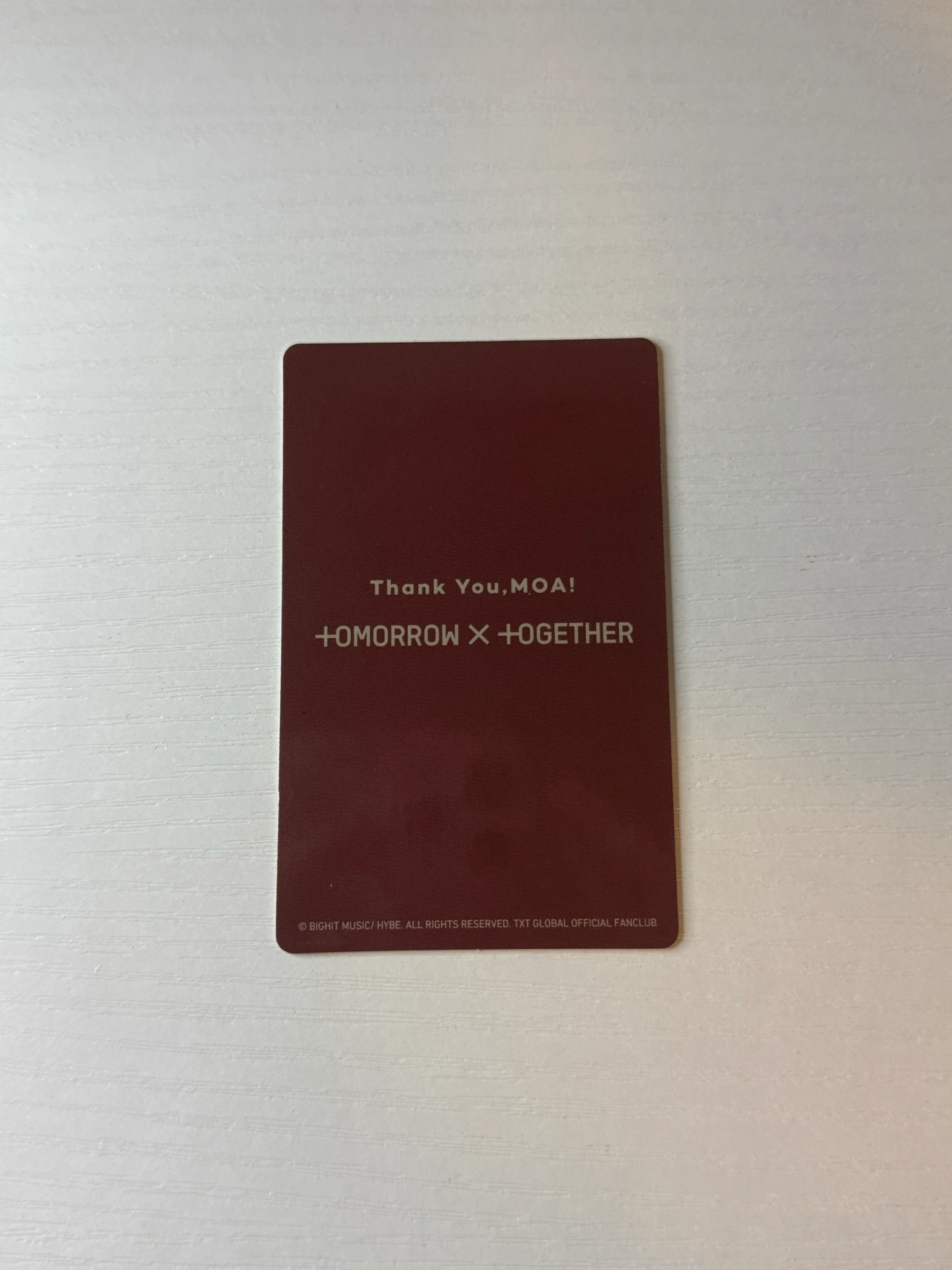 TOMORROW X TOGETHER Huening Kai TXT - Huening Kai - JAPAN MEMBERSHIP 2025 Event jpfc (japan fanclub) japan questionnaire benefit listing photo 2