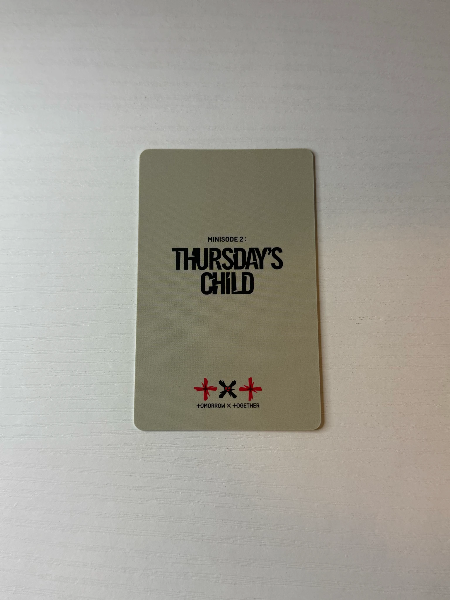 TOMORROW X TOGETHER Huening Kai TXT - Huening Kai - Minisode 2: Thursday's Child Album weverse japan listing photo 2