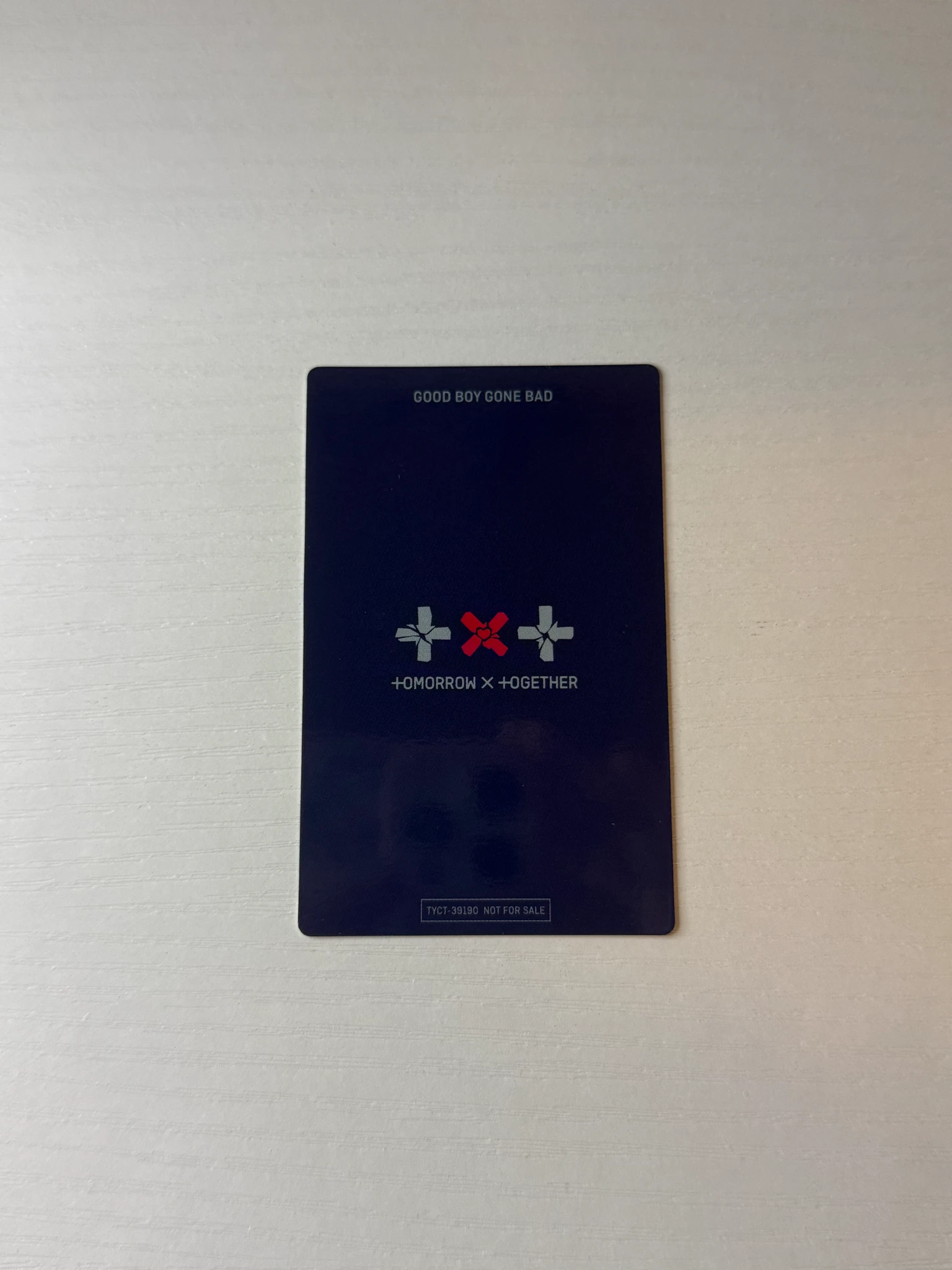 TOMORROW X TOGETHER Huening Kai TOMORROW X TOGETHER - Huening Kai - GOOD BOY GONE BAD Album album photocard solo track ver. listing photo 2