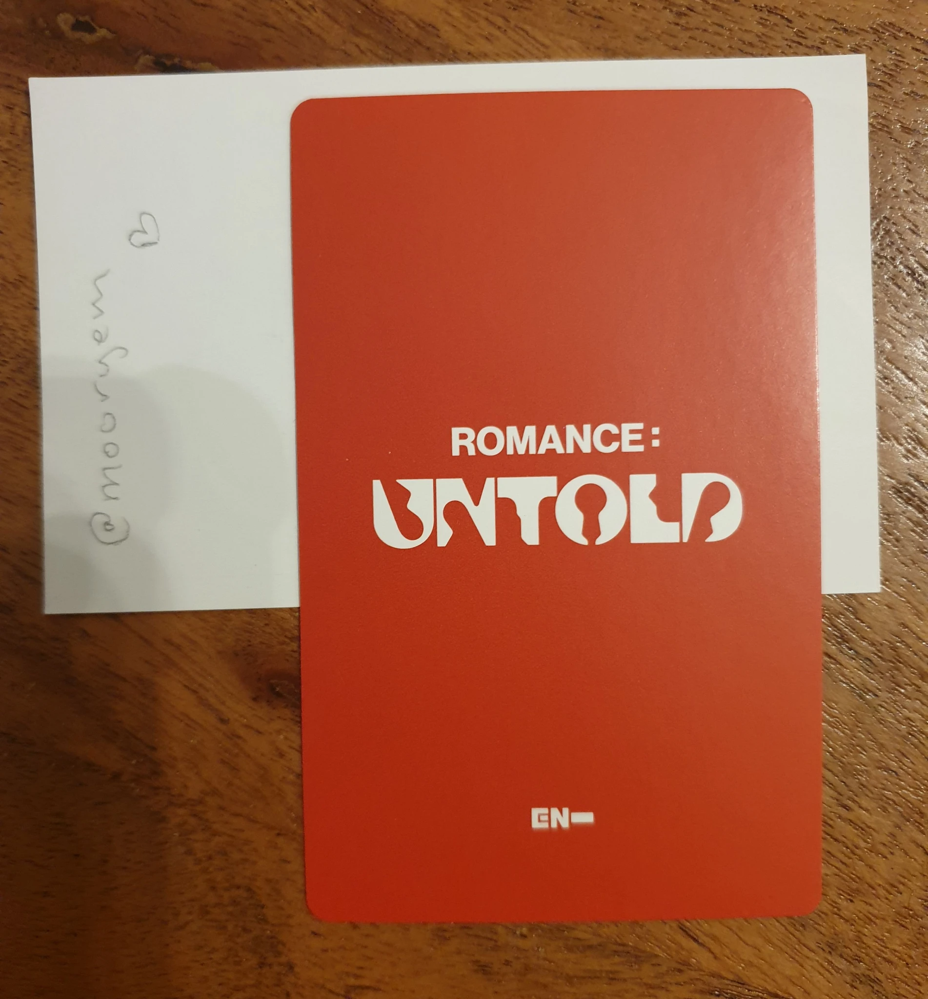 ENHYPEN Ni-ki ENHYPEN - Ni-ki - ROMANCE: UNTOLD Album weverse albums ver. listing photo 2