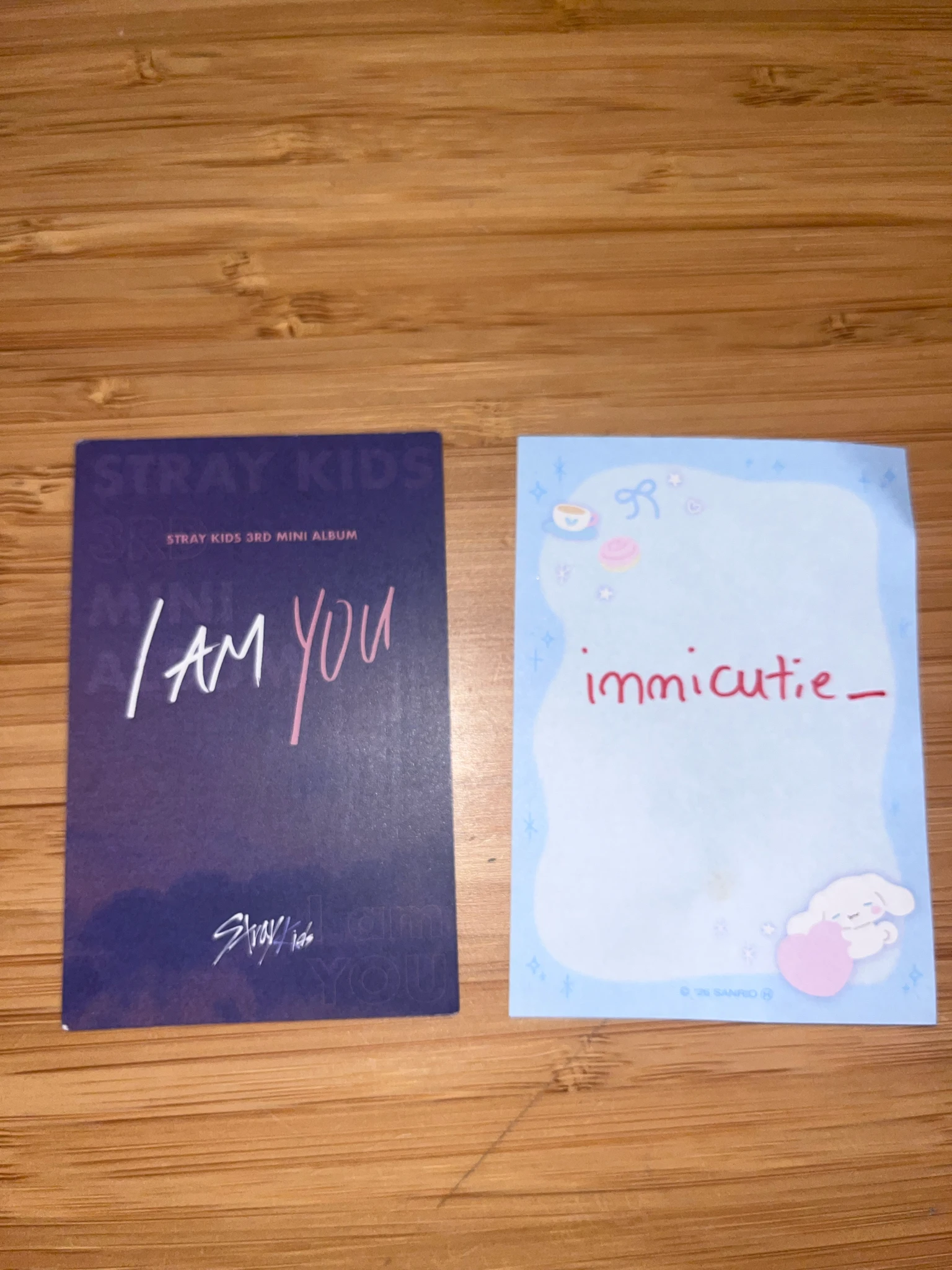 Stray Kids Felix Stray Kids - Felix - I am YOU Album album photocard pre-order benefit first press only listing photo 2