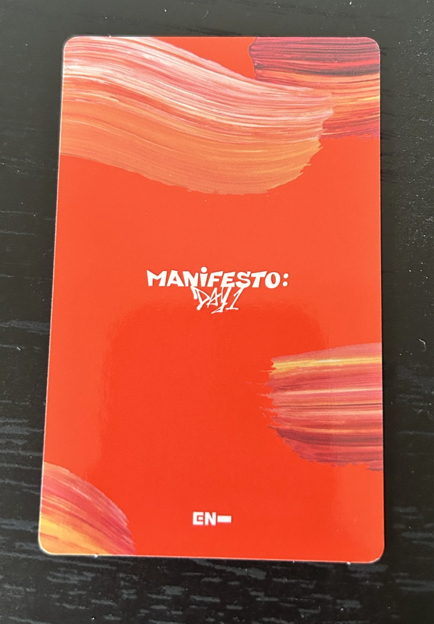 ENHYPEN Sunoo ENHYPEN - Sunoo - MANIFESTO: DAY 1 Album album photocard korean album engene version J version M version listing photo 2