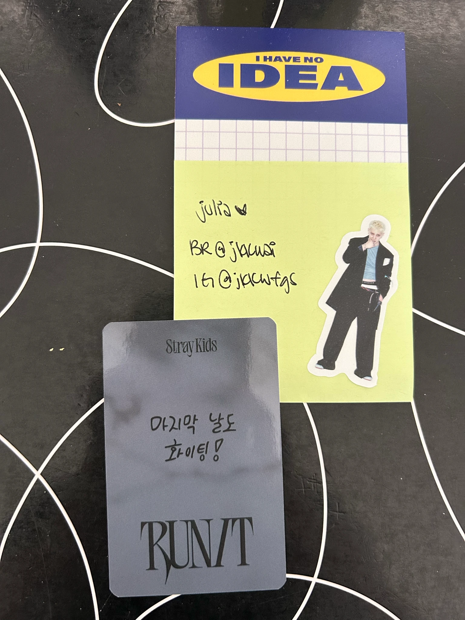 Stray Kids Changbin Stray Kids - Changbin - RUN IT World Tour Event entrance / attendance benefit day 5 seoul listing photo 2
