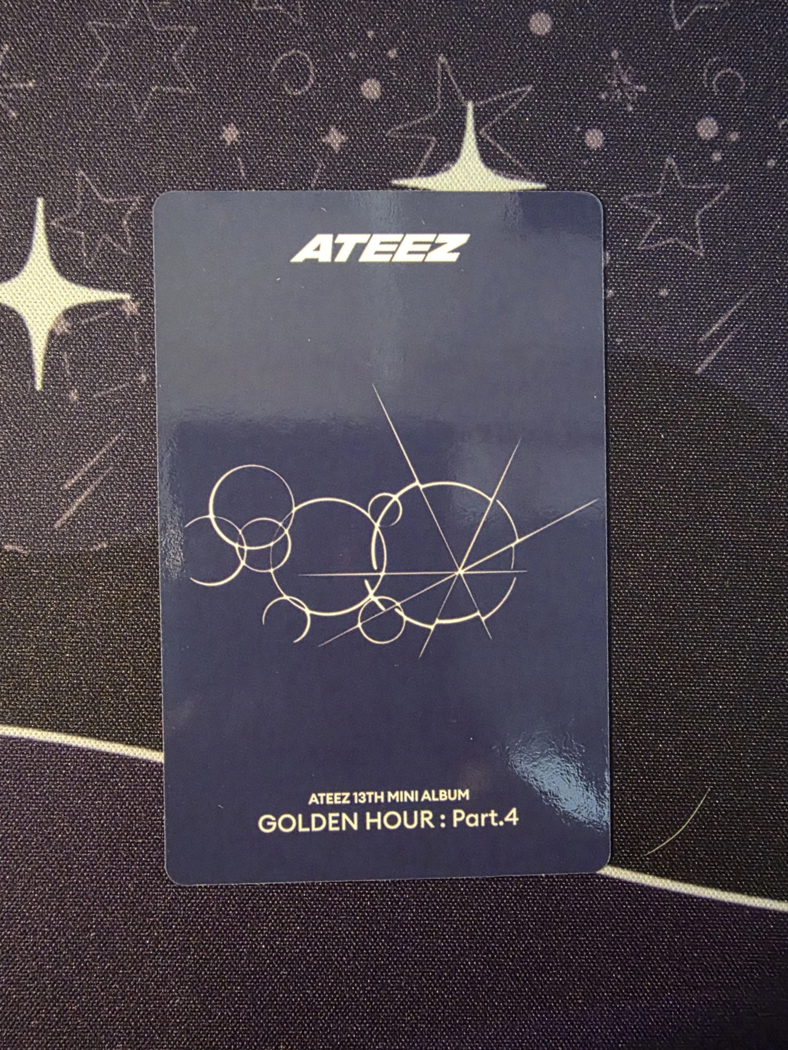 ATEEZ ATEEZ - Wooyoung & Jongho - Golden Hour : Part.4 Album pob (pre-order benefit) toktoq listing photo 2
