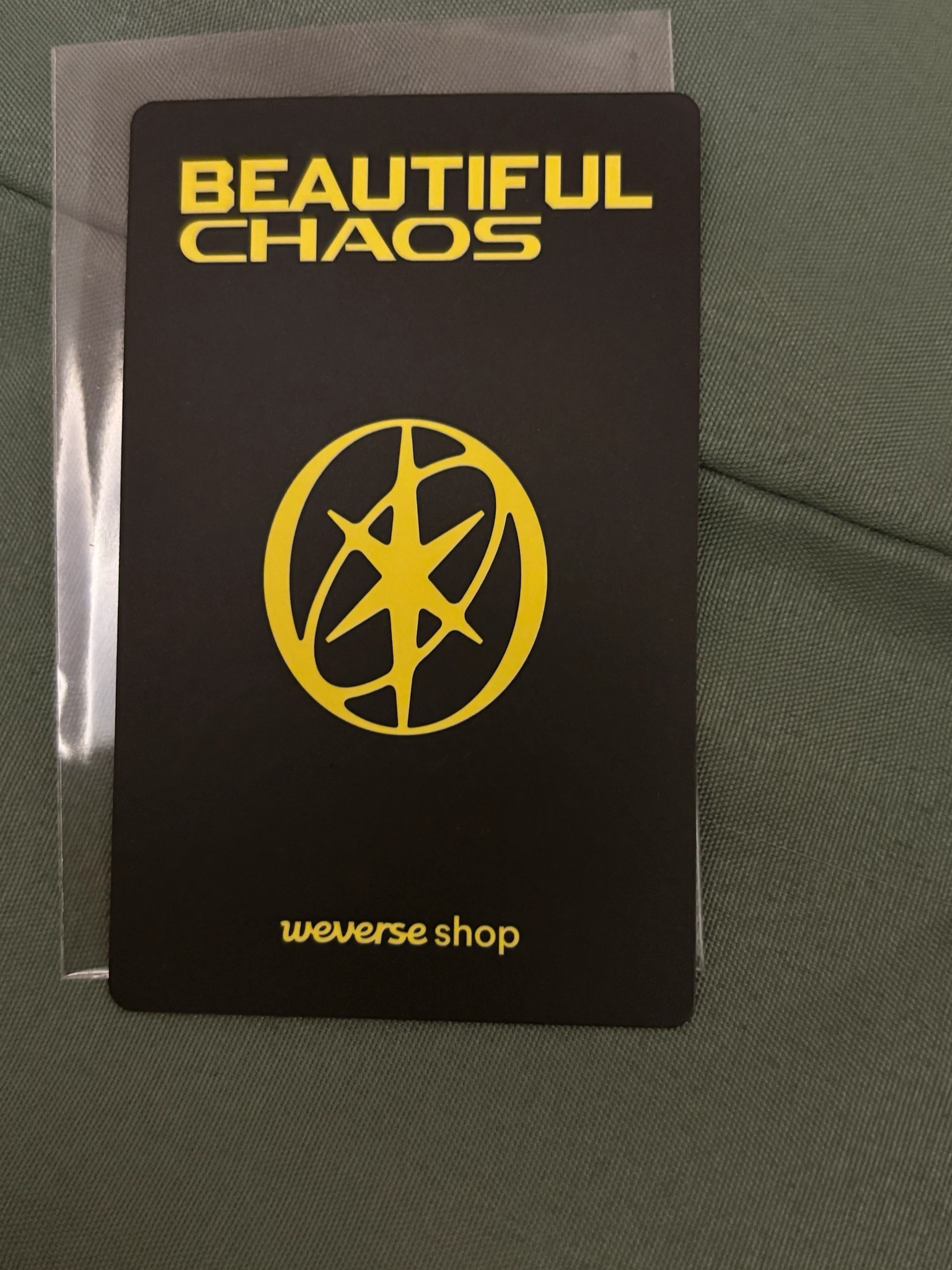 KATSEYE Sophia KATSEYE - Sophia - BEAUTIFUL CHAOS Album fansign video call (fancall) weverse global shop (wvg) listing photo 2