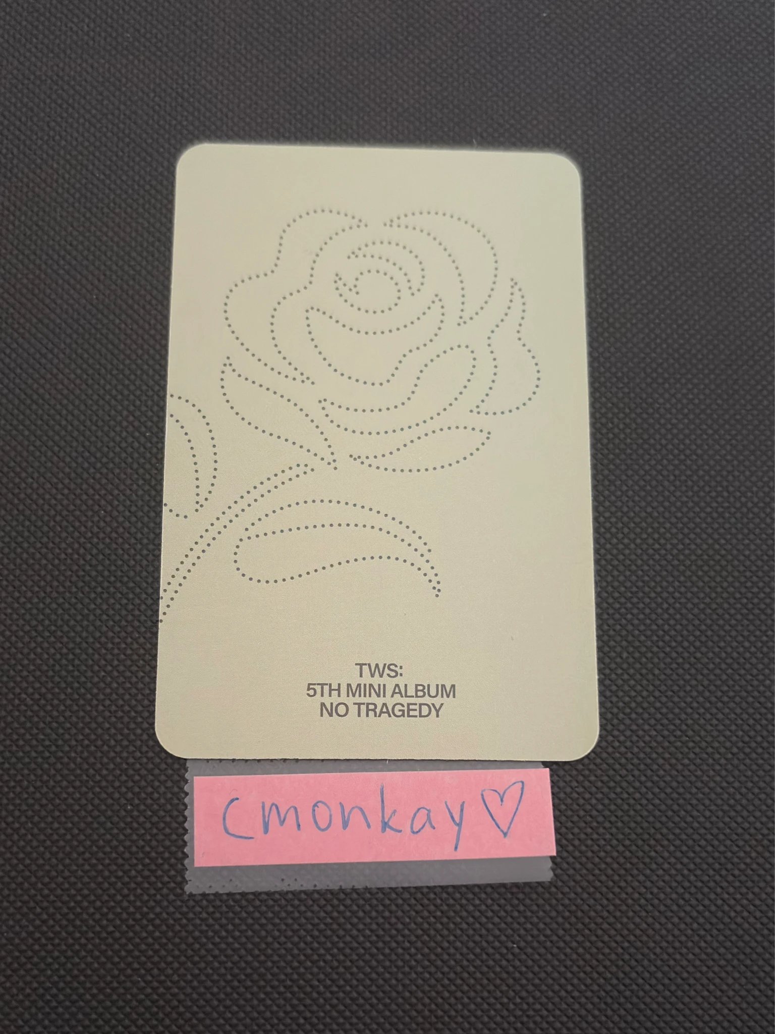 TWS Youngjae TWS - Youngjae - No Tragedy  Album compact version album photocard rush version listing photo 2