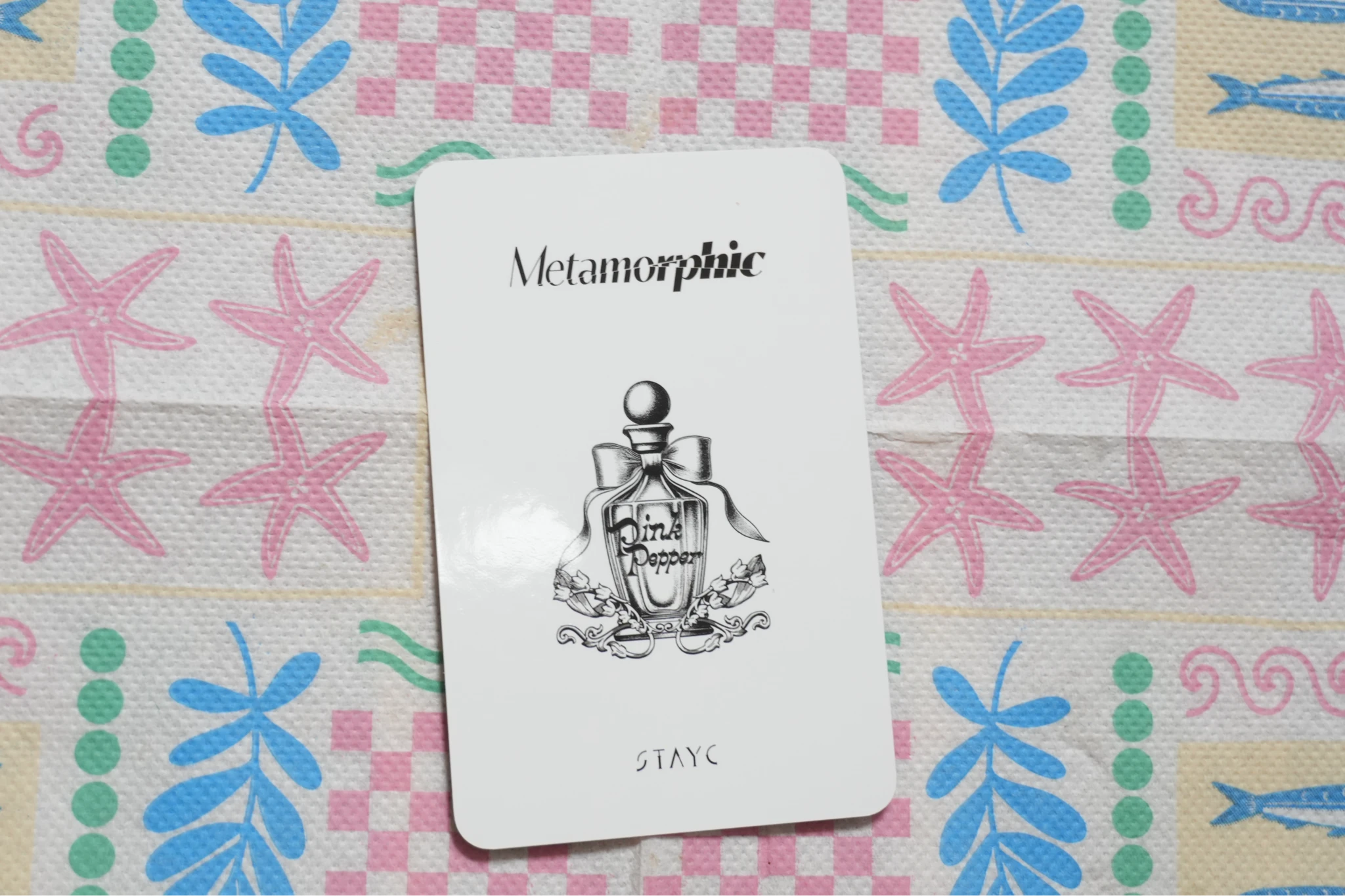 STAYC Seeun STAYC - Seeun - Metamorphic Album merch photocard pop-up store diffuser listing photo 2