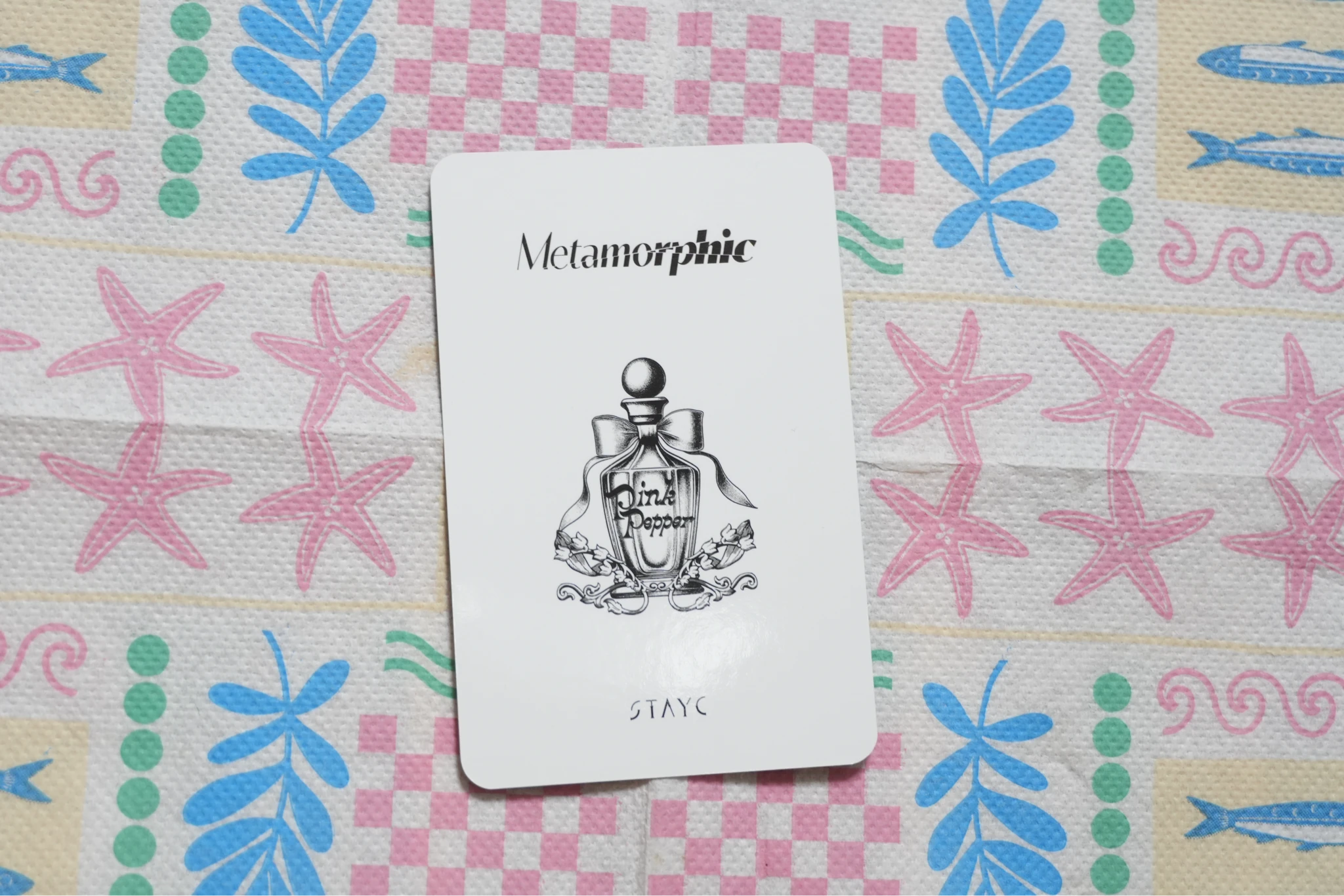 STAYC Sieun STAYC - Sieun - Metamorphic Album merch photocard pop-up store diffuser listing photo 2