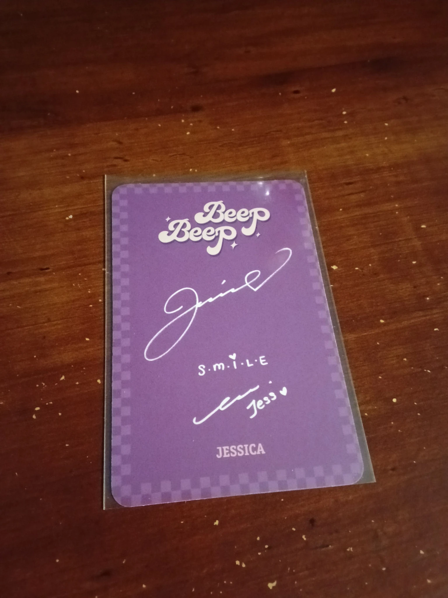 Jessica Jung Jessica Girls' Generation - Jessica - Beep Beep (Jessica Solo) Album album photocard listing photo 2