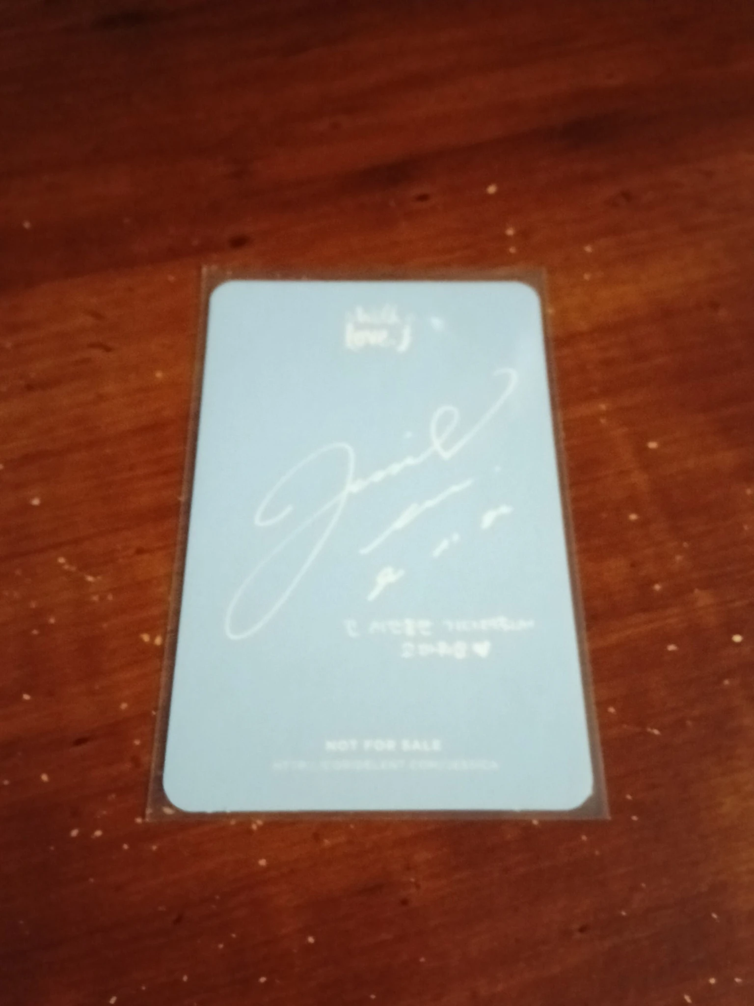 Jessica Jung Jessica Girls' Generation - Jessica - With Love, J (Jessicas Solo) Album album photocard listing photo 2