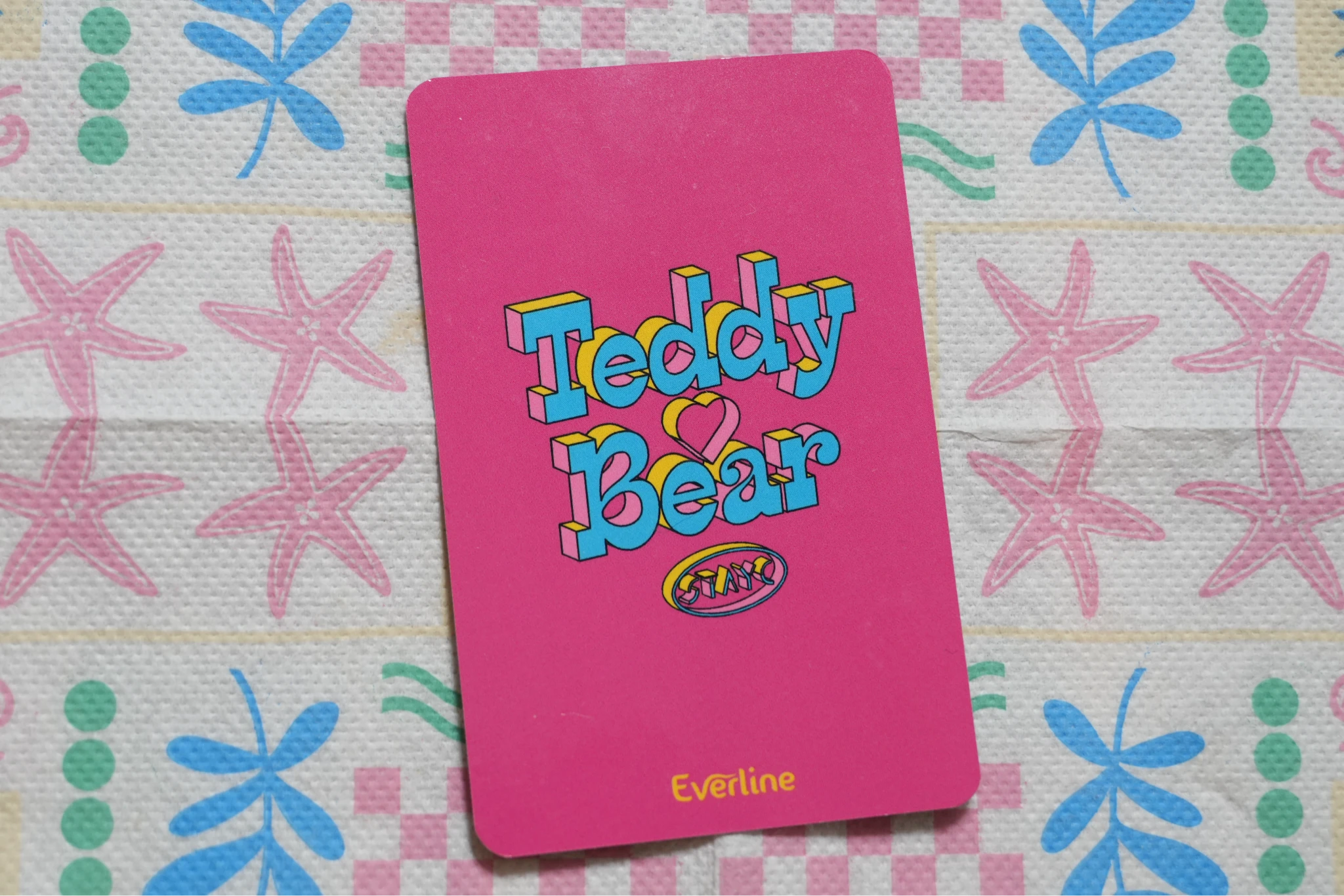 STAYC Seeun STAYC - Seeun - Teddy Bear Album everline fansign round 2 listing photo 2