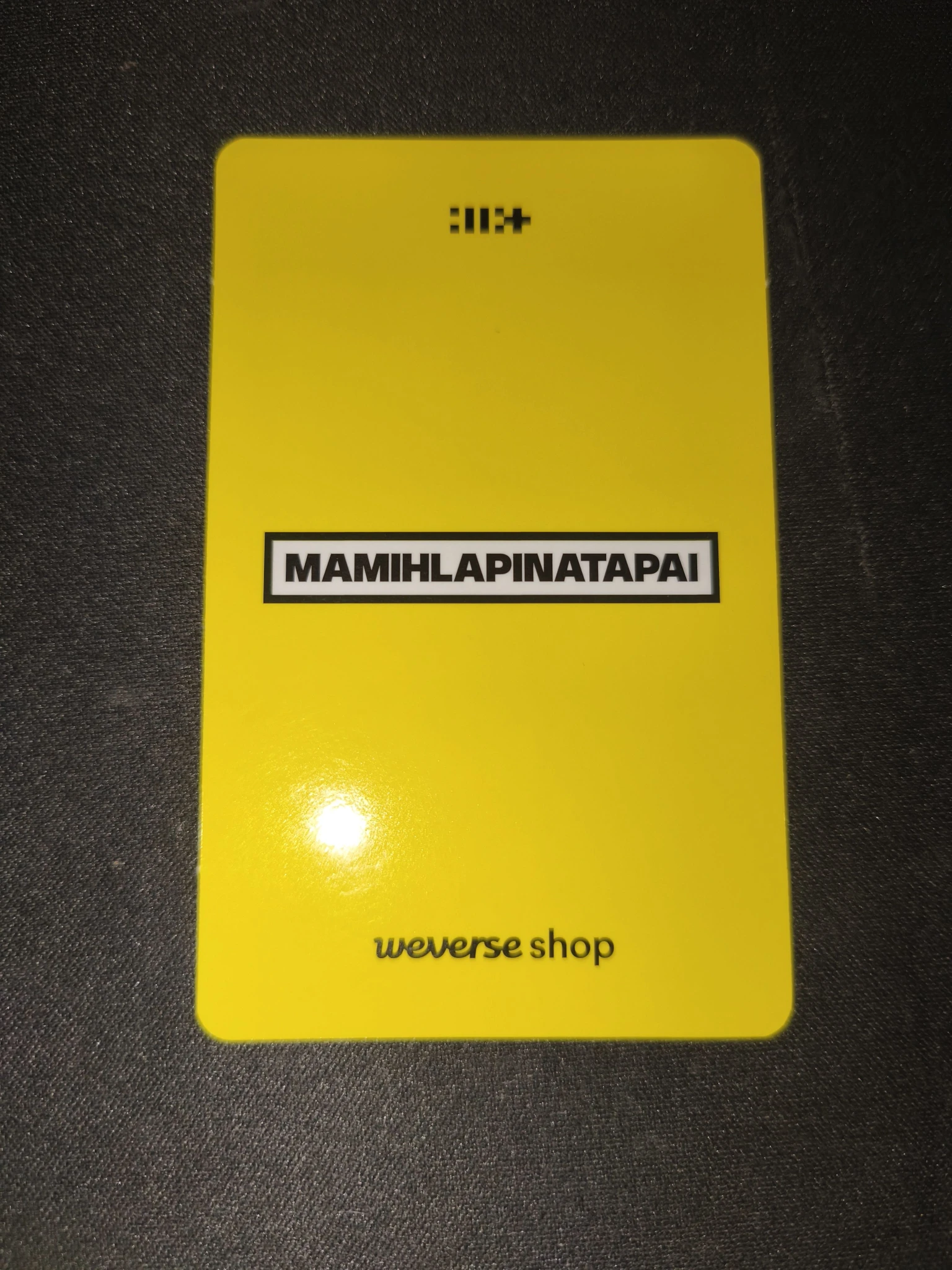 ILLIT Wonhee ILLIT - Wonhee - MAMIHLAPINATAPAI Album album photocard listing photo 2