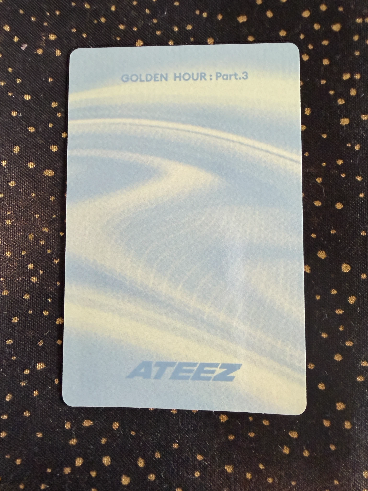 ATEEZ Wooyoung ATEEZ - Wooyoung - Golden Hour : Part.3 Album - Poca Album listing photo 2