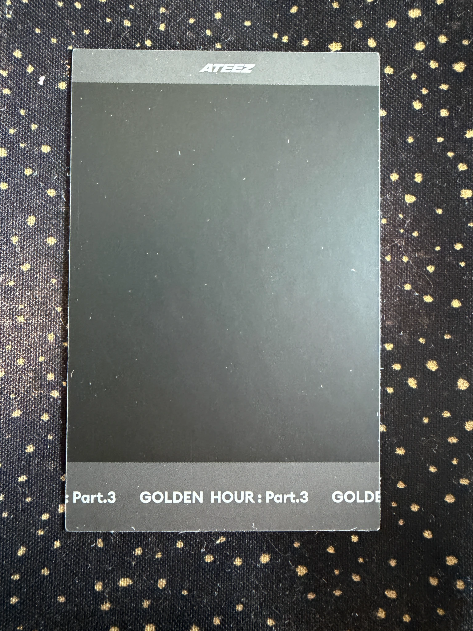 ATEEZ San ATEEZ - San - Golden Hour : Part.3 Album poca album polaroid listing photo 2