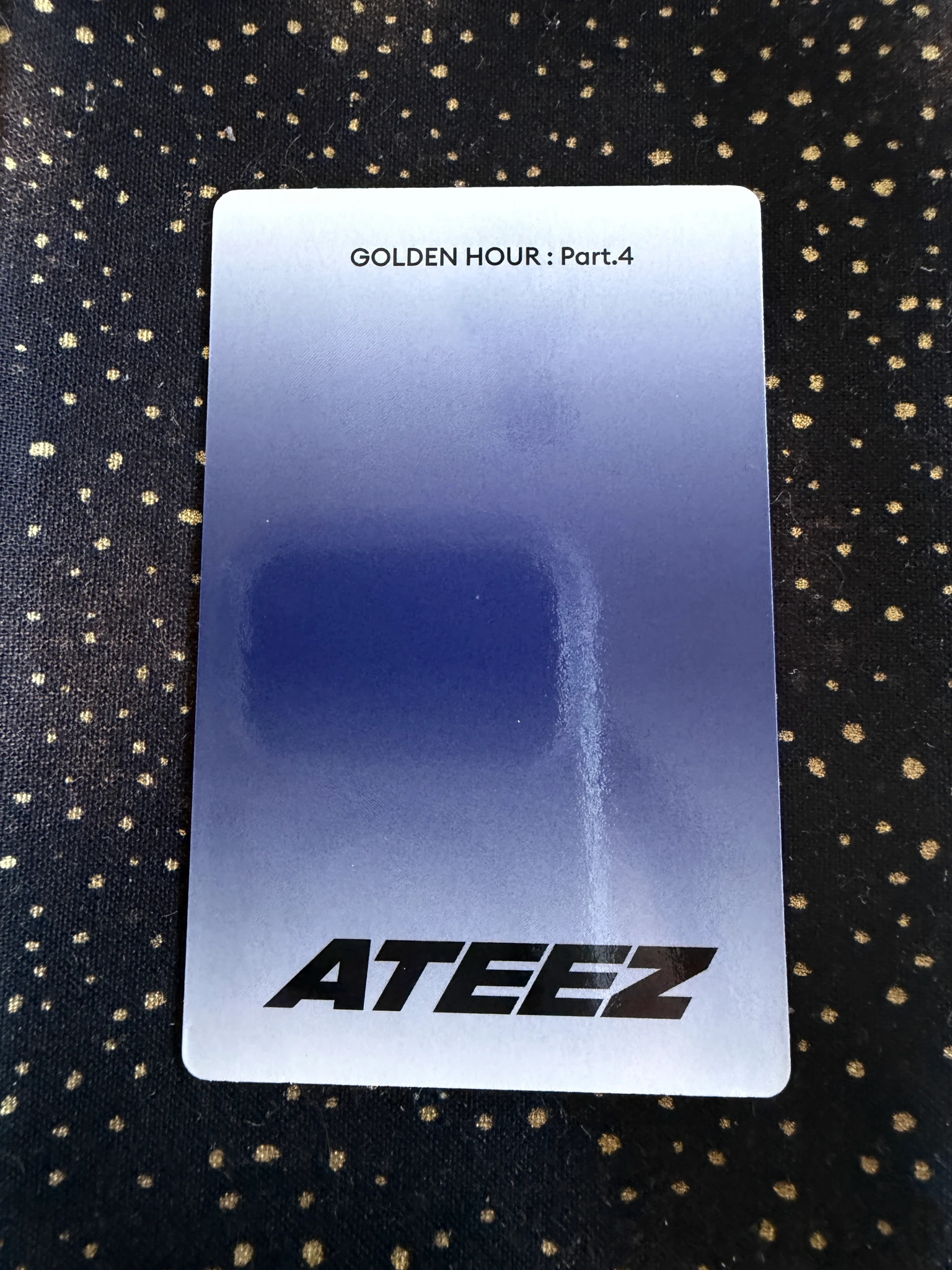 ATEEZ Jongho ATEEZ - Jongho - Golden Hour : Part.4 Album album photocard poca album listing photo 2