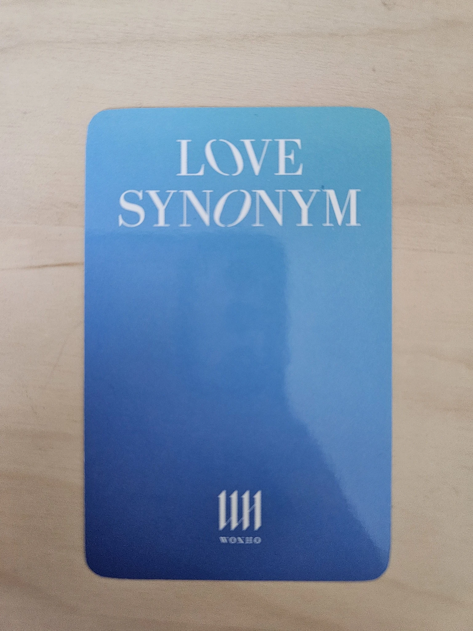 Wonho Wonho Wonho - Wonho - Love Synonym #1: Right for Me Album pob (pre-order benefit) ktown4u listing photo 2