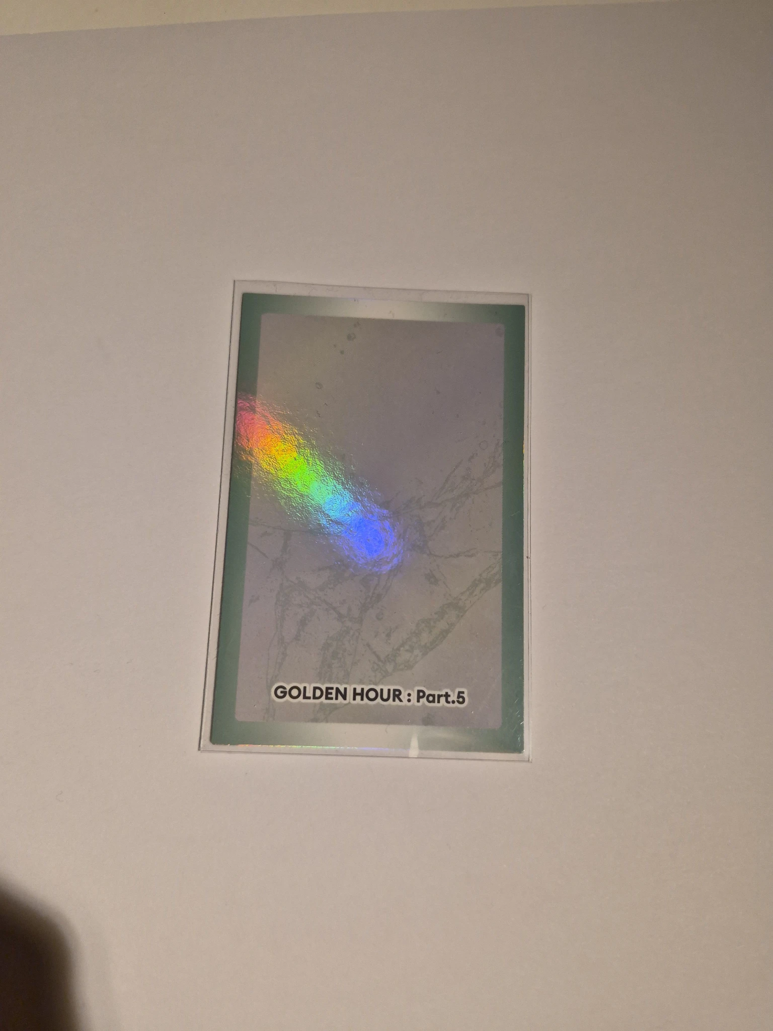 ATEEZ Jongho ATEEZ - Jongho - GOLDEN HOUR : Part.5 Album album photocard diary version holographic (hologram) character card listing photo 2