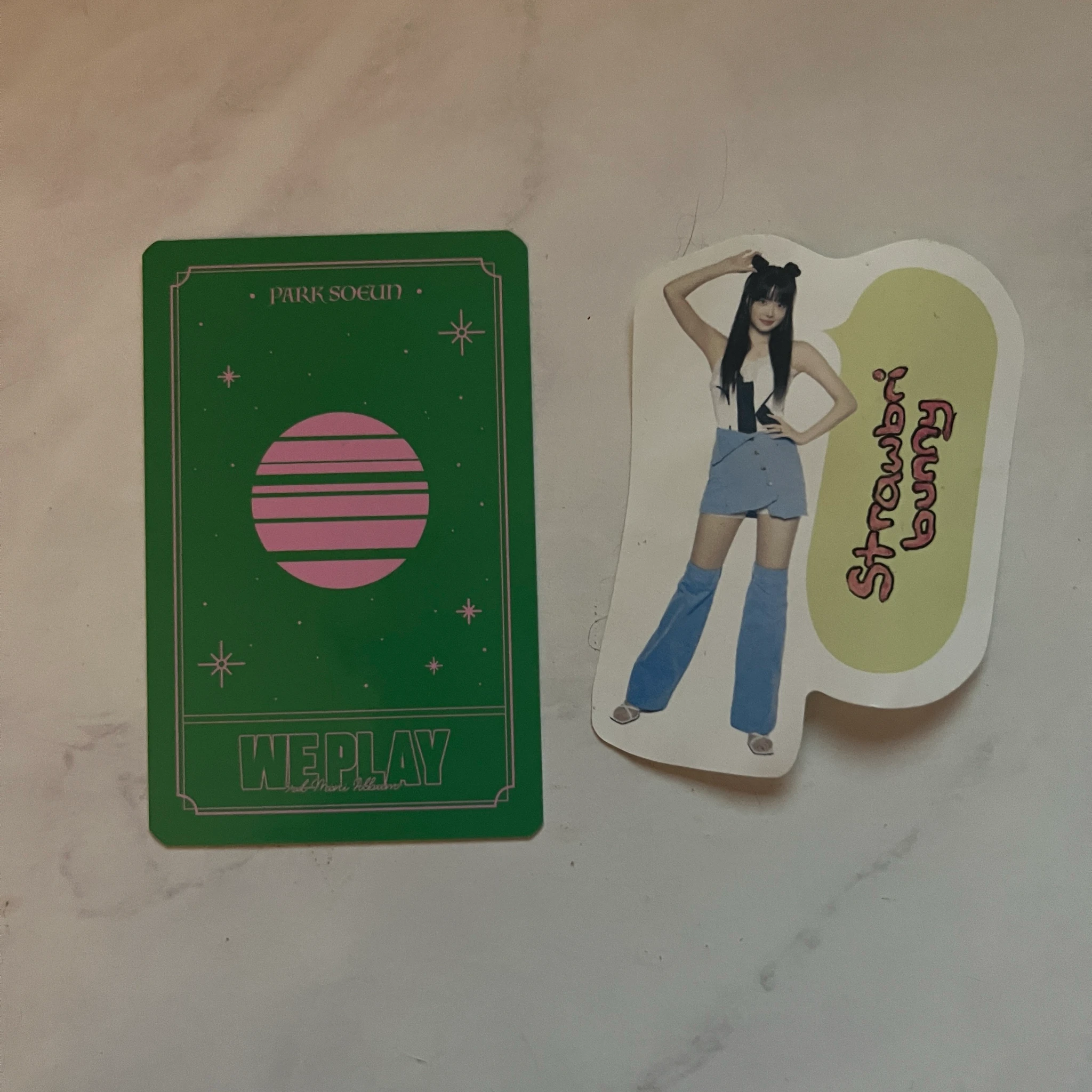 Weeekly Soeun Weeekly - Soeun - We Play Album album photocard jump version tarot listing photo 2