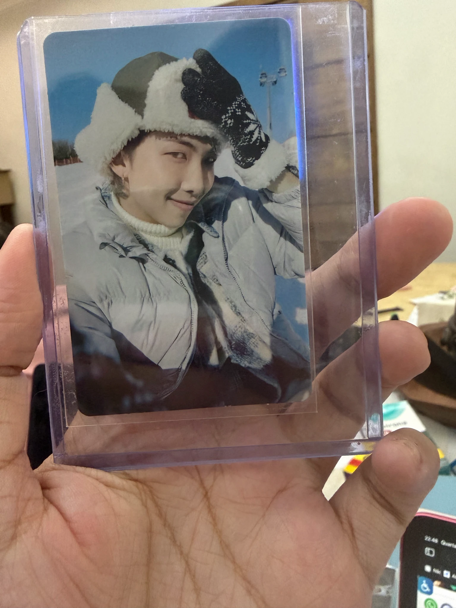 BTS RM BTS - RM - Winter Package 2021 Other double-sided random photocard listing photo 2