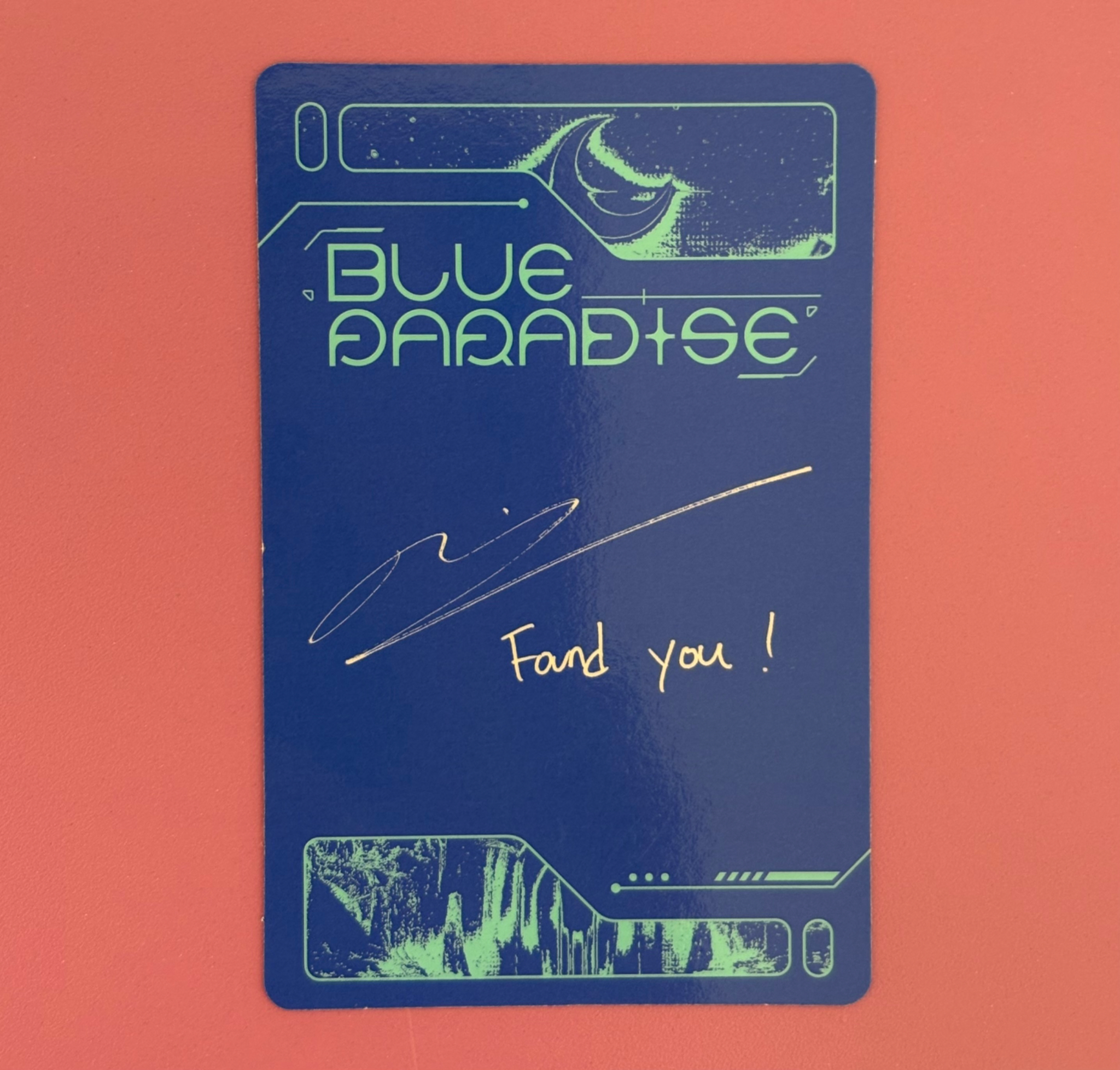 ZEROBASEONE Ricky ZEROBASEONE - Ricky - Blue Paradise Album album photocard seek version listing photo 2
