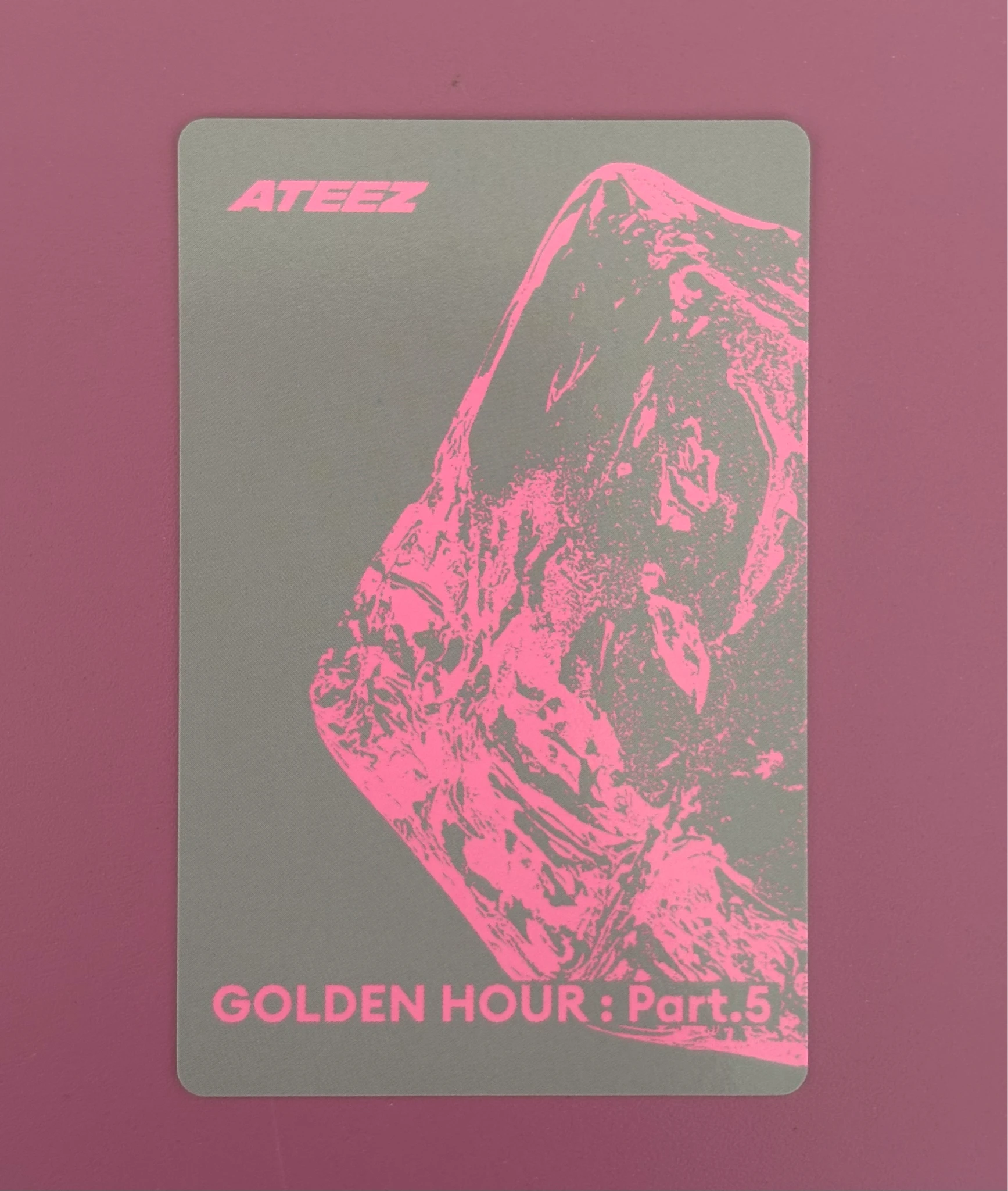ATEEZ Jongho ATEEZ - Jongho - GOLDEN HOUR : Part.5 Album poca album album photocard diary version listing photo 2