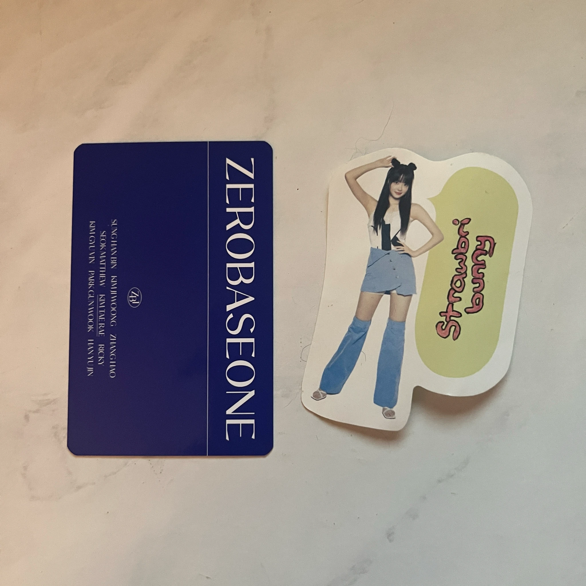 ZEROBASEONE Taerae ZEROBASEONE - Taerae - 2023 FAN-CON Event trading card B version listing photo 2
