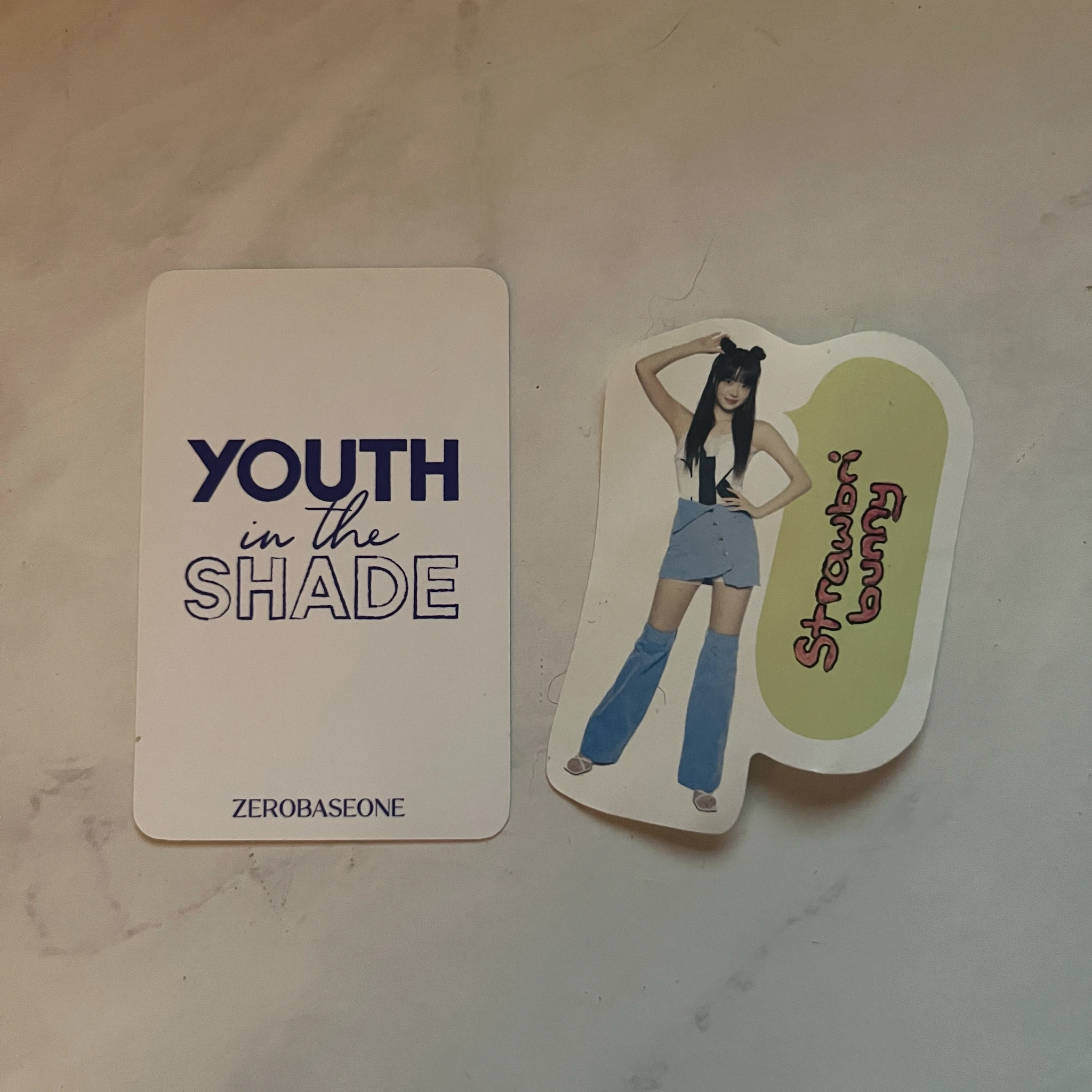 ZEROBASEONE Matthew ZEROBASEONE - Matthew - Youth in the Shade Album pob (pre-order benefit) everline listing photo 2