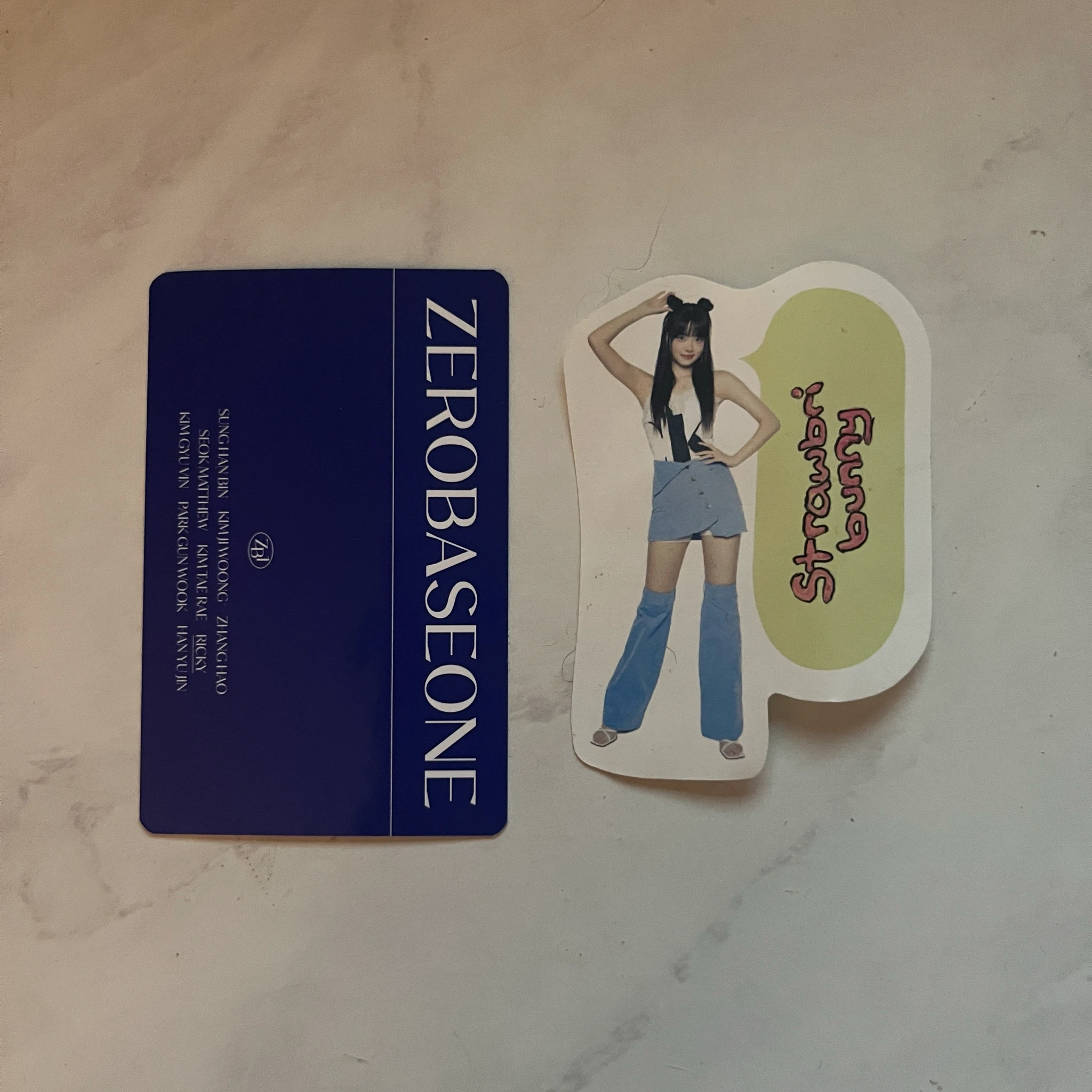 ZEROBASEONE Ricky ZEROBASEONE - Ricky - 2023 FAN-CON Event trading card B version listing photo 2