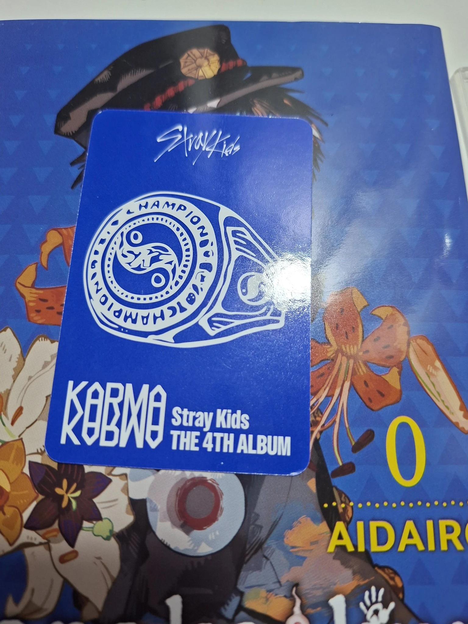 Stray Kids Changbin Stray Kids - Changbin - KARMA Album album photocard accordion version first press only listing photo 2