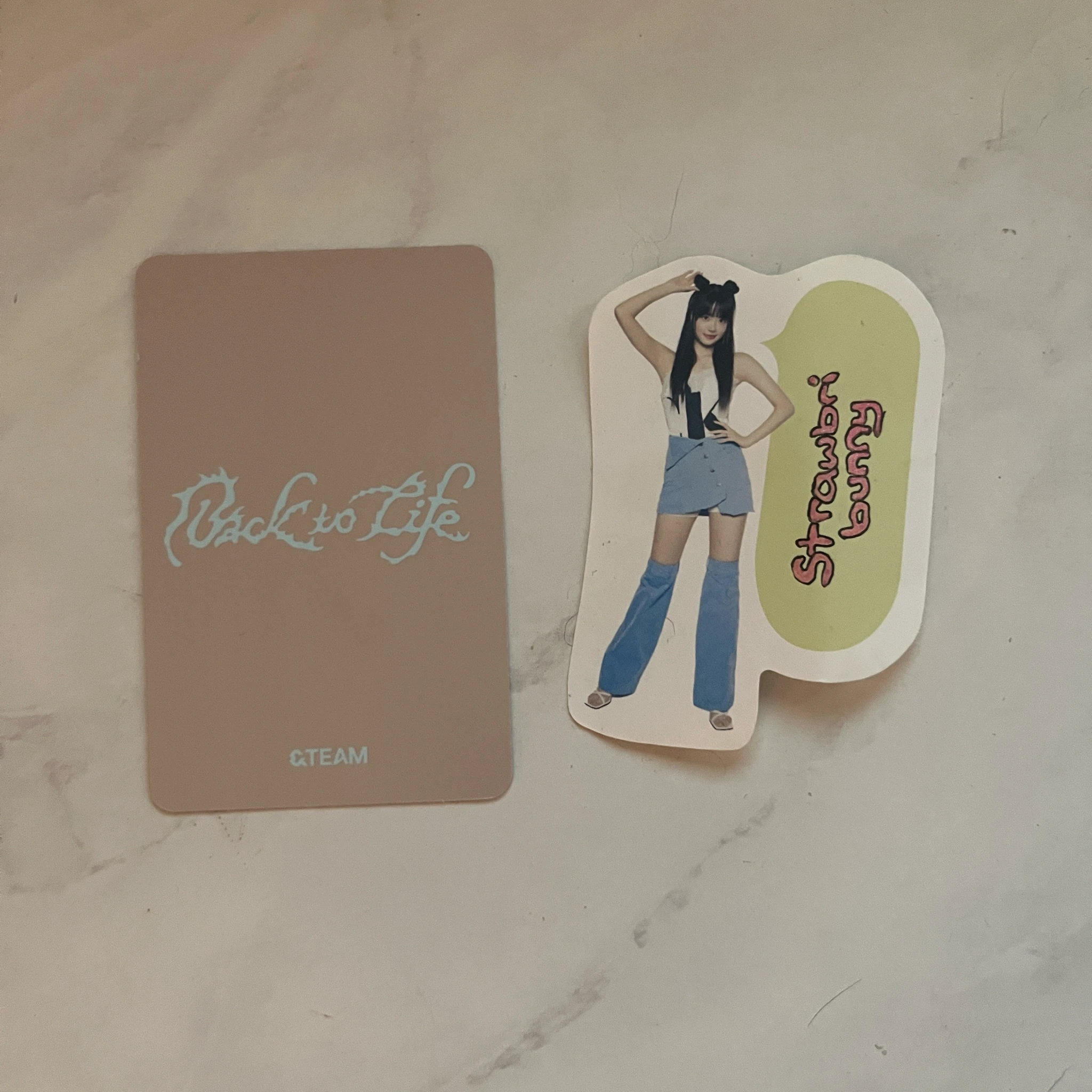 &TEAM Maki &TEAM - Maki - Back to Life  Album album photocard gaze version A version listing photo 2