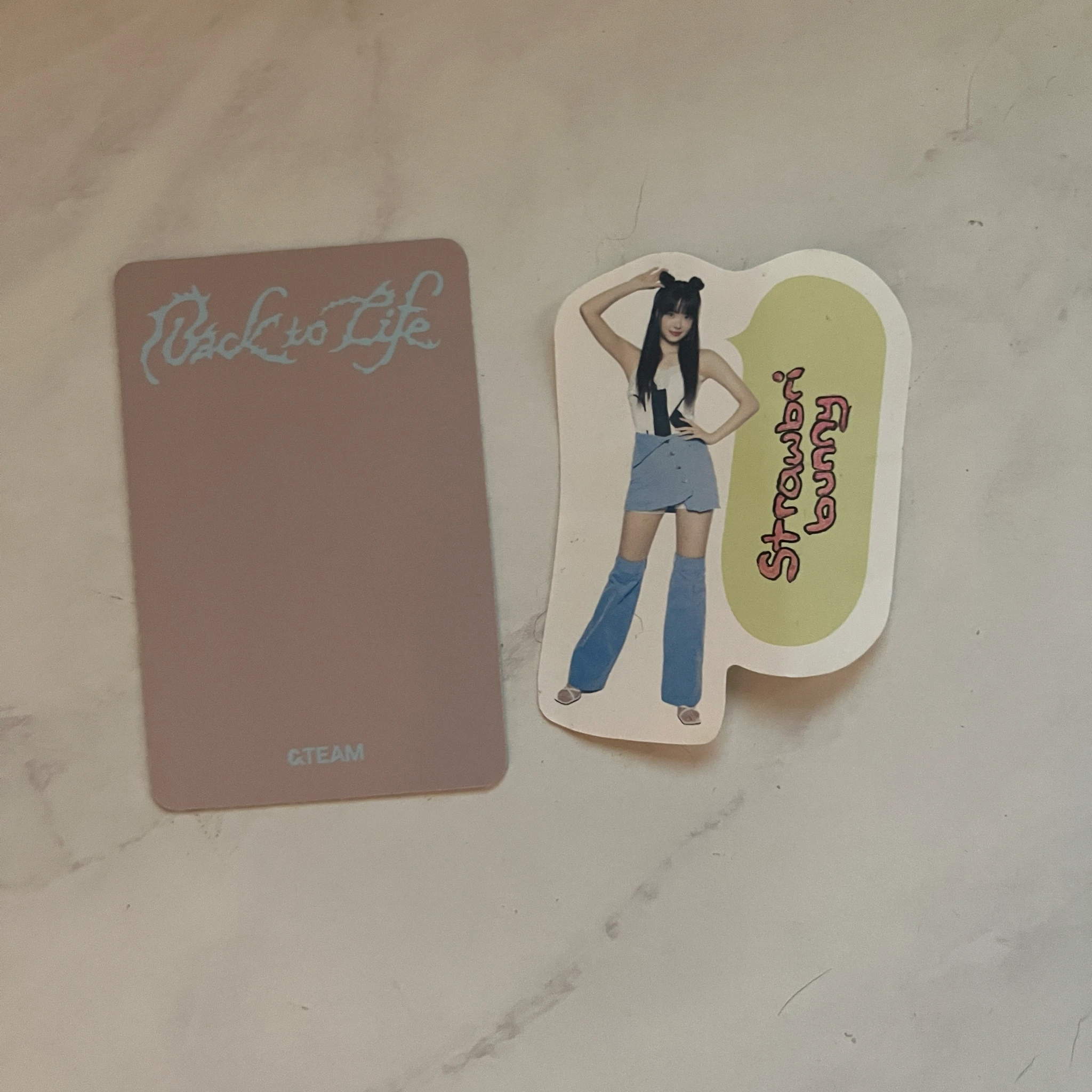 &TEAM K &TEAM - K - Back to Life  Album kpop nara pob (pre-order benefit) listing photo 2