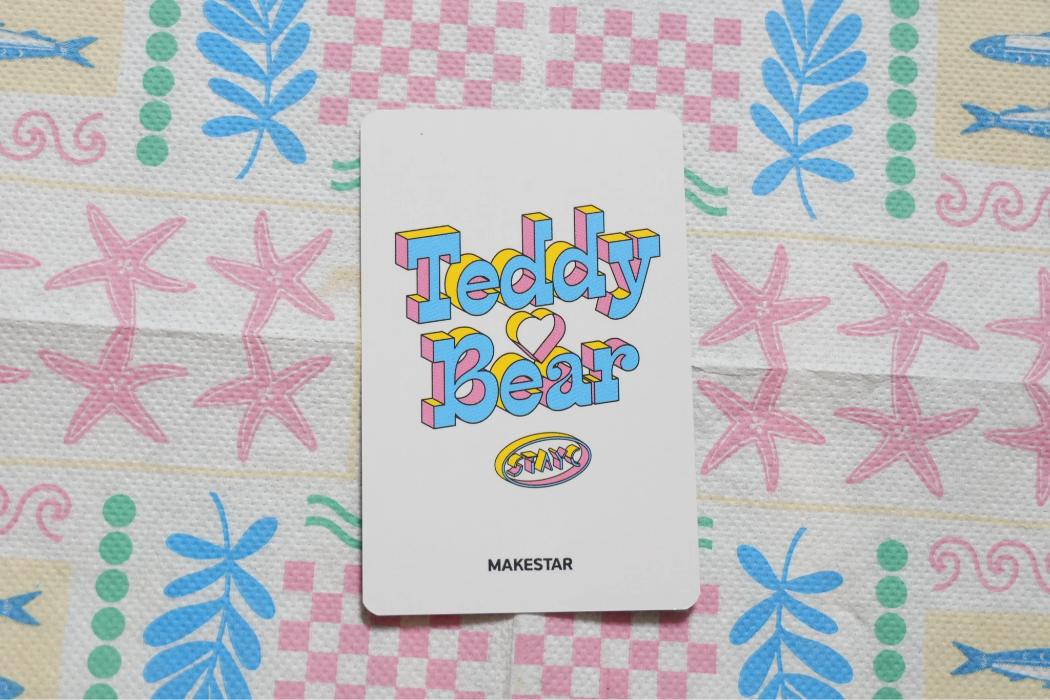 STAYC Seeun STAYC - Seeun - Teddy Bear Album pob (pre-order benefit) makestar listing photo 2