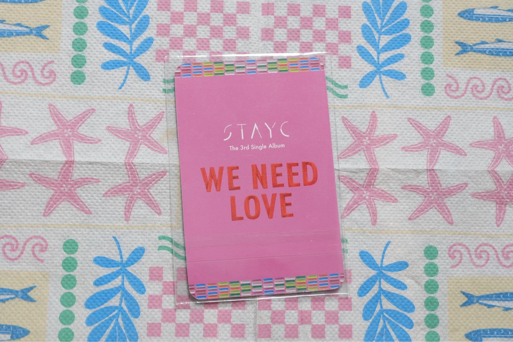 STAYC Seeun STAYC - Seeun - WE NEED LOVE Album starriver pob (pre-order benefit) listing photo 2