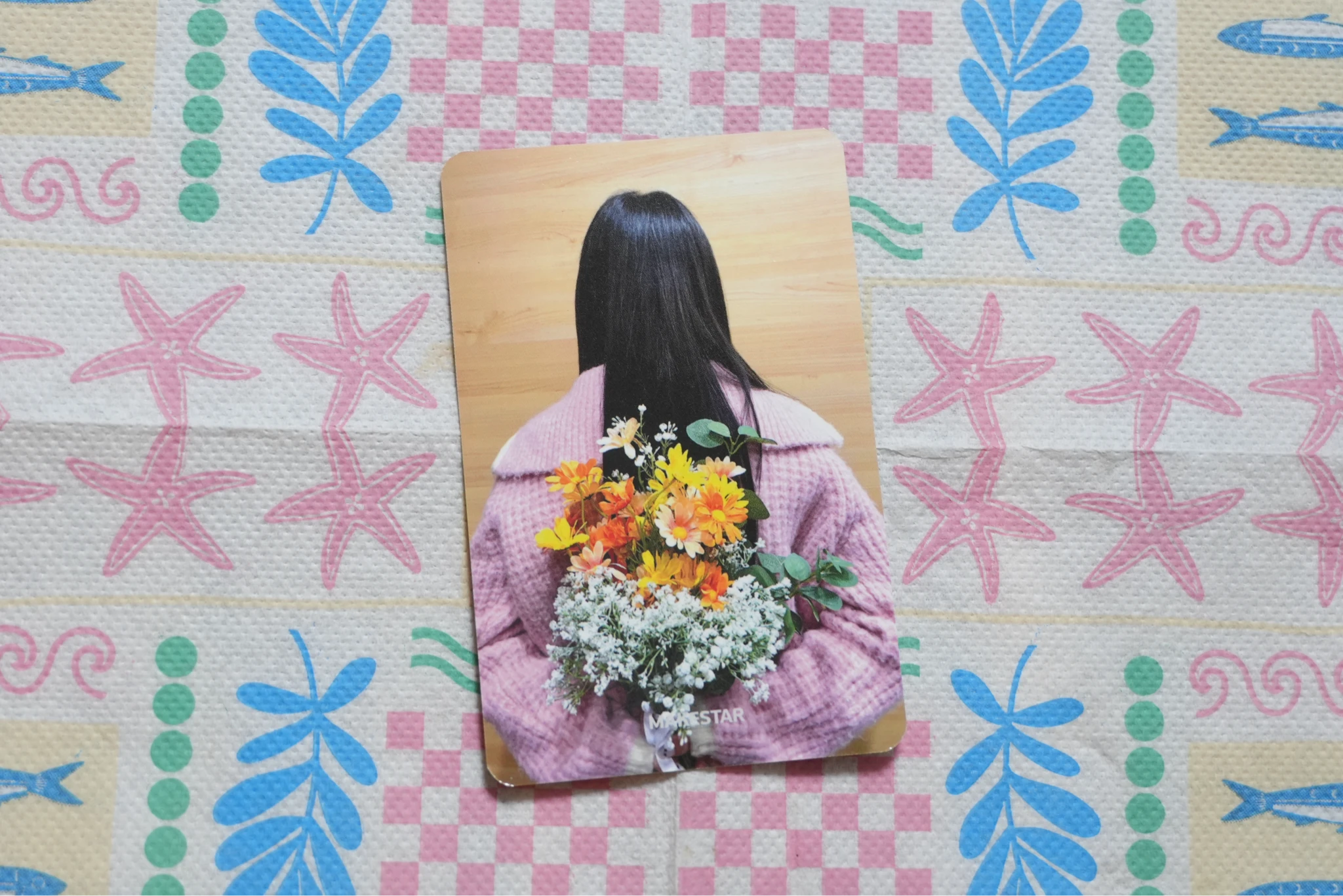 STAYC Seeun STAYC - Seeun - Teddy Bear Album makestar double-sided video call (fancall) fansign round 1 listing photo 2