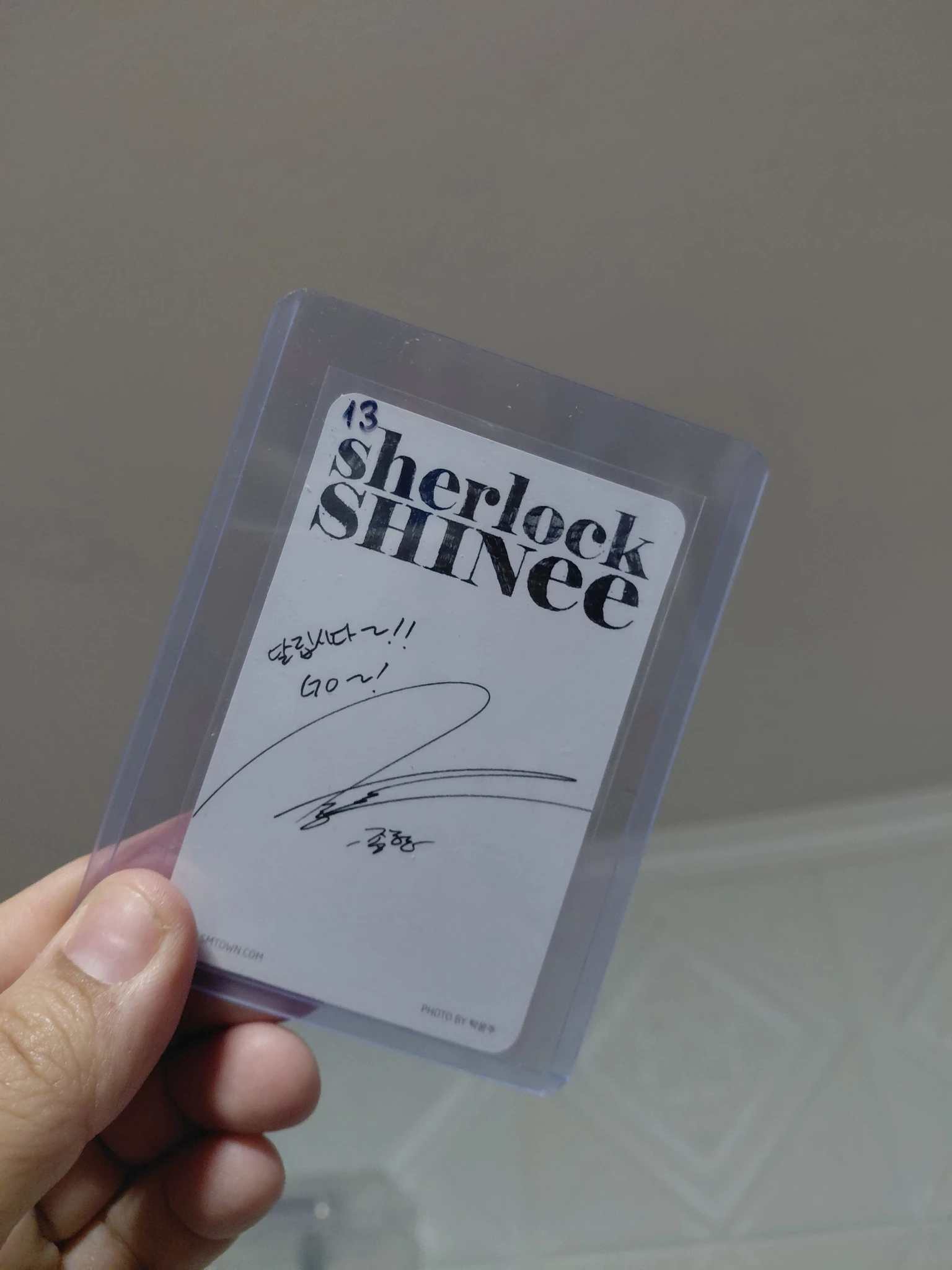 SHINee Jonghyun SHINee - Jonghyun - Sherlock - The 4th Mini Album Album album photocard listing photo 2